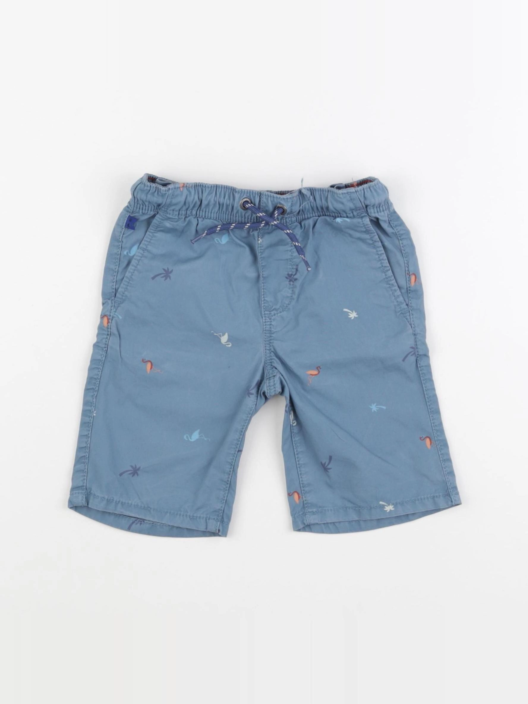 Okaidi - short bleu - 4 ans