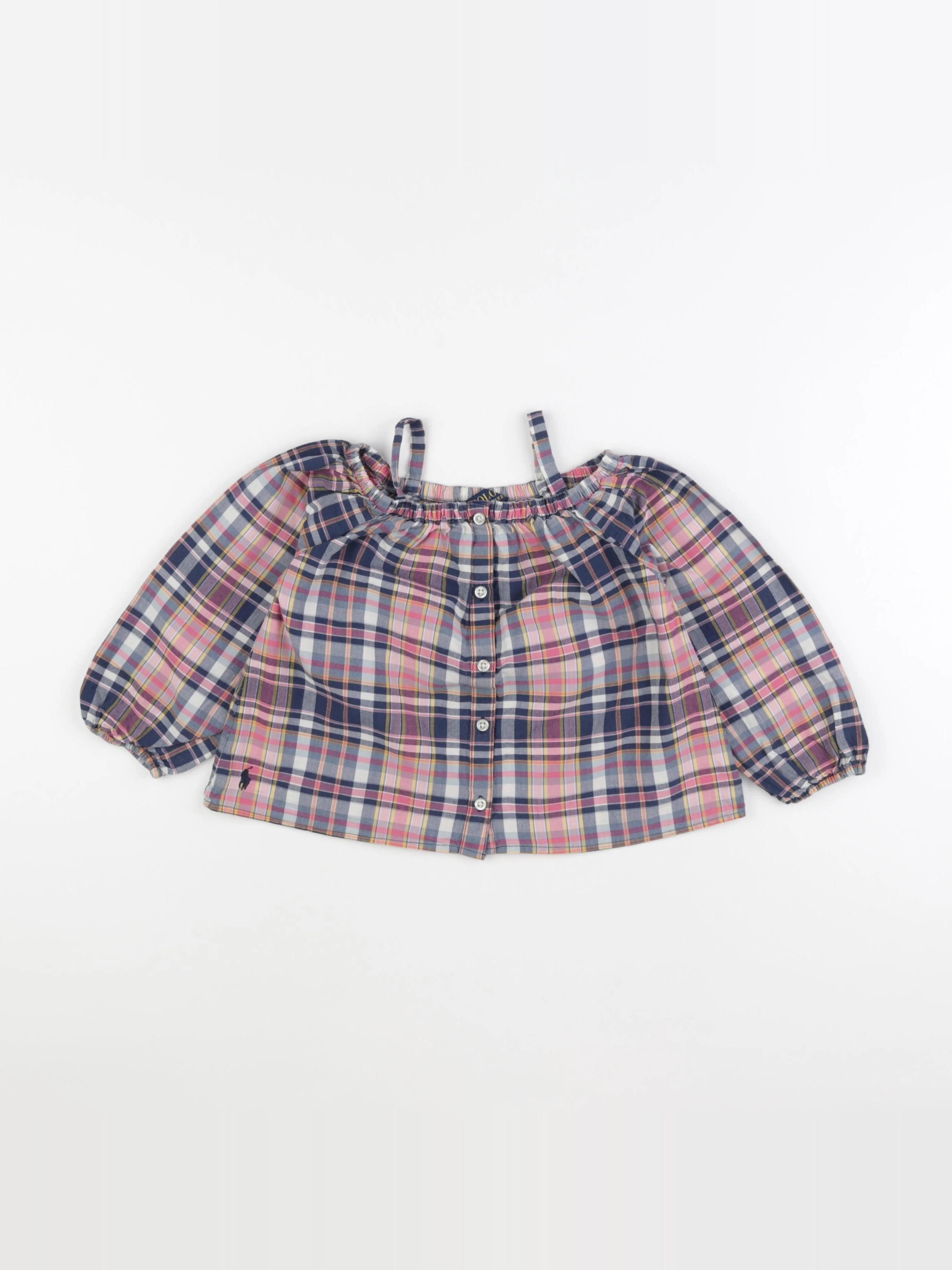 Ralph Lauren - blouse rose - 4 ans