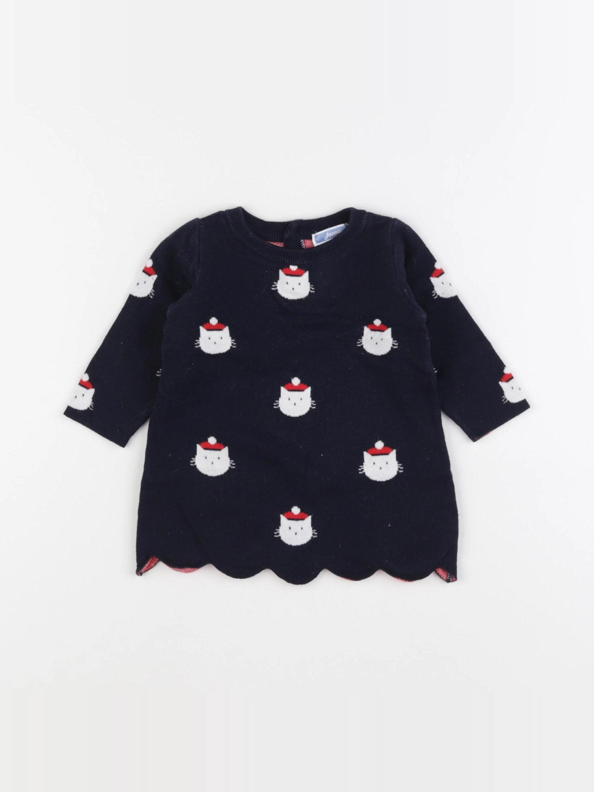 Jacadi - robe bleu - 6 mois