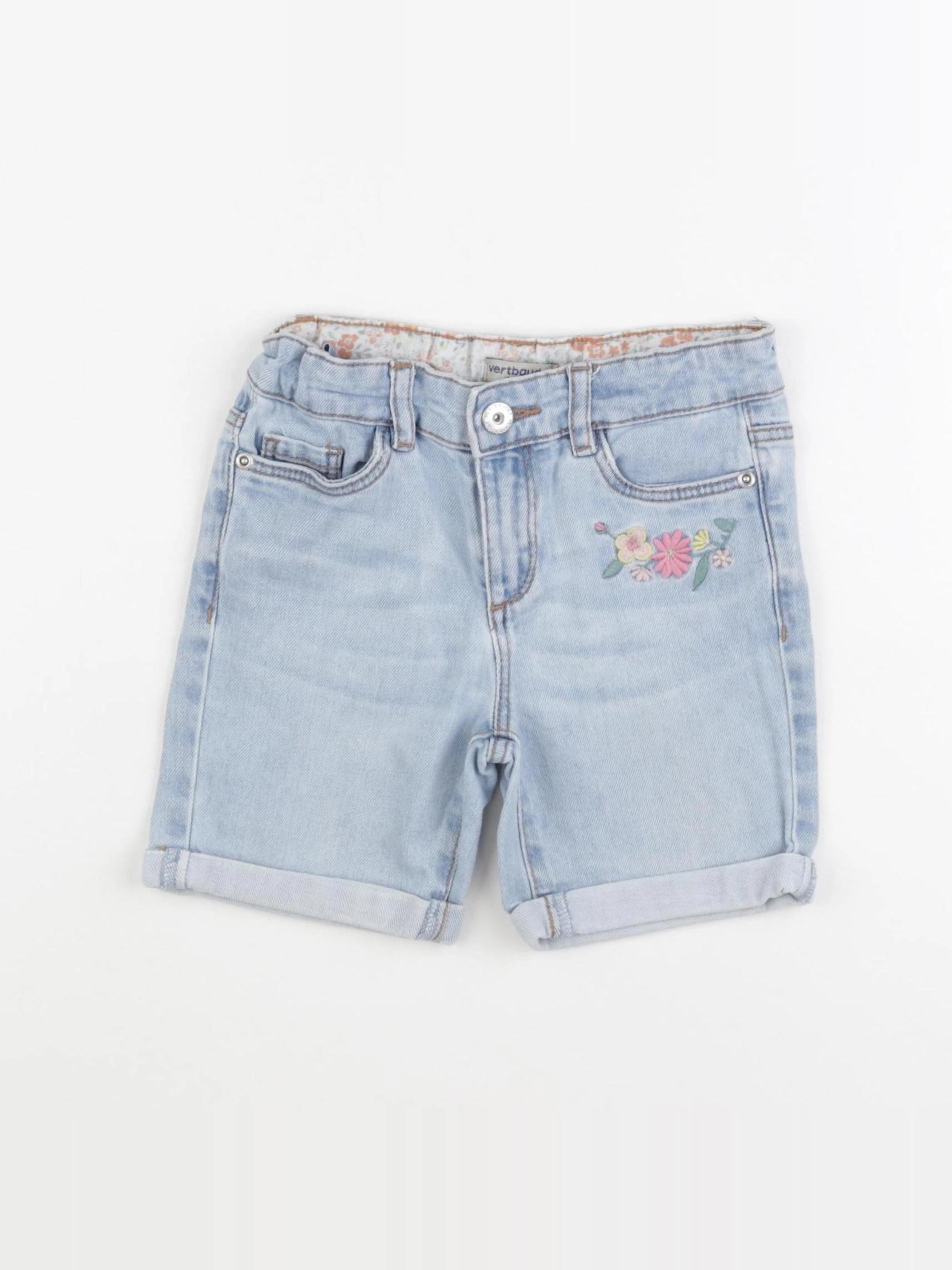 Vertbaudet - short bleu - 5 ans