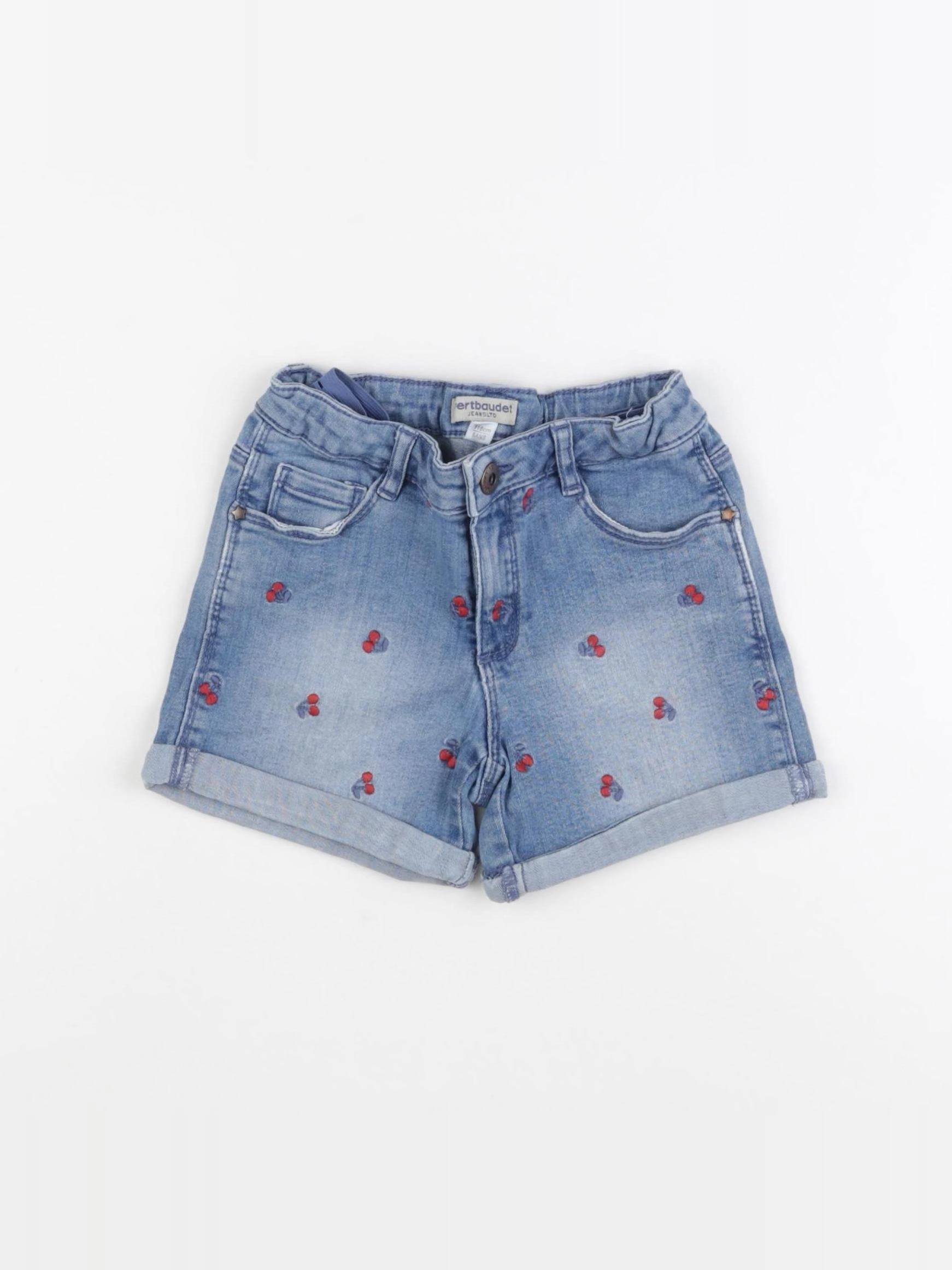 Vertbaudet - short bleu - 6 ans