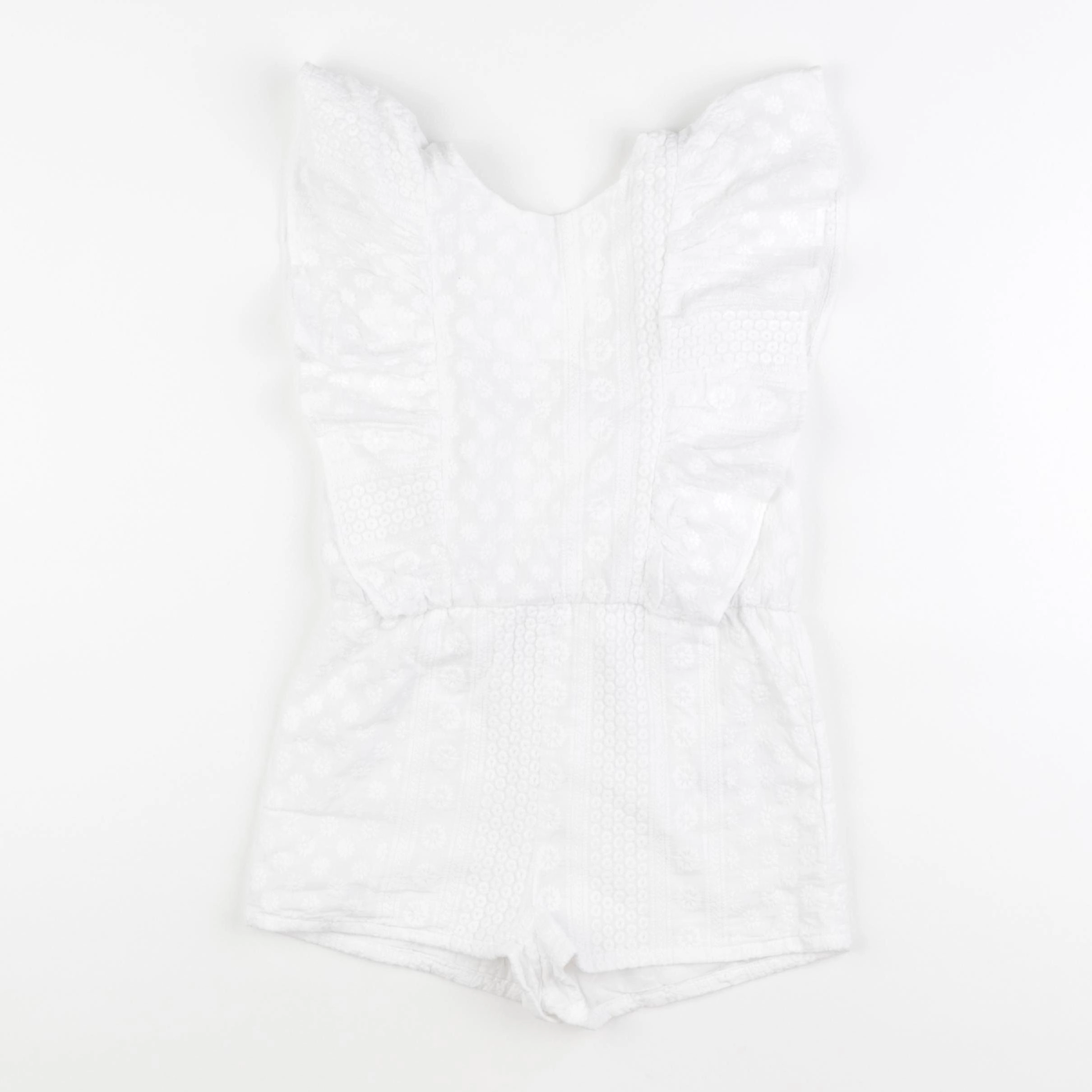 Vertbaudet - combinaison blanc - 7 ans