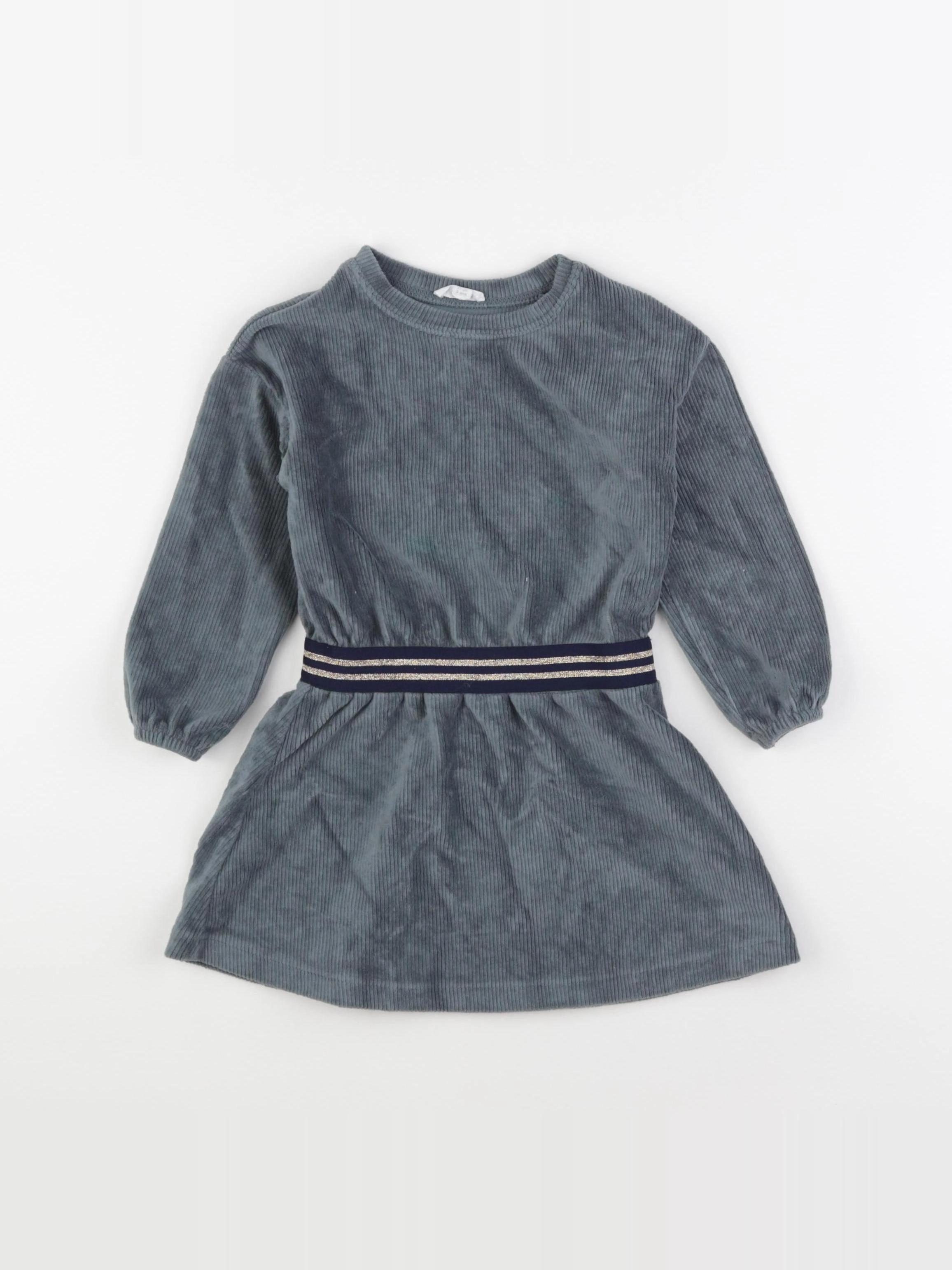 Vertbaudet - robe vert - 3 ans