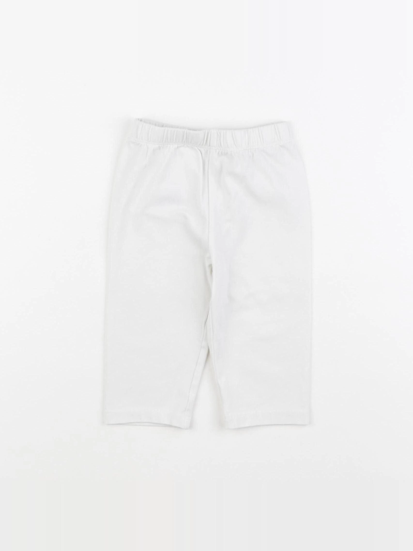 Vertbaudet - legging blanc - 3 ans
