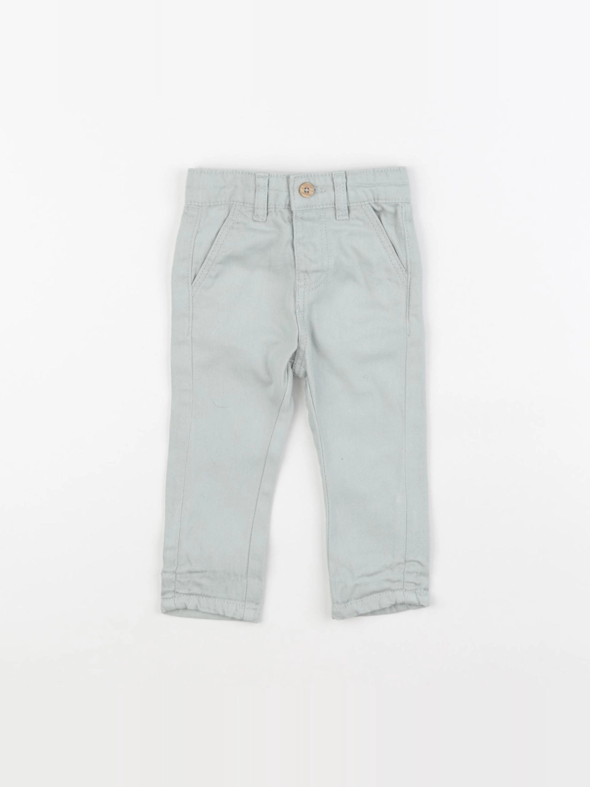 Vertbaudet - jean vert - 3 mois