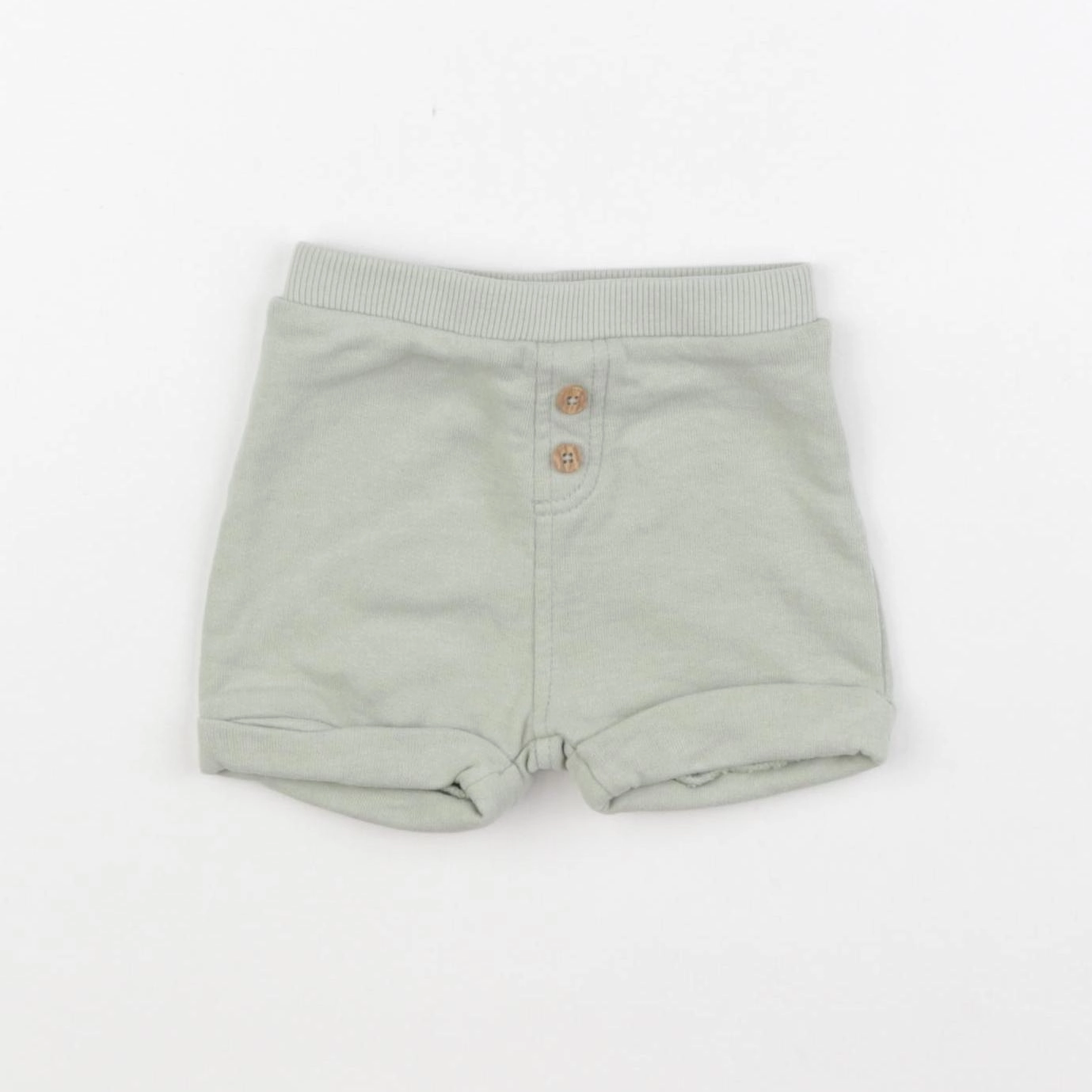 Vertbaudet - short vert - 1 mois