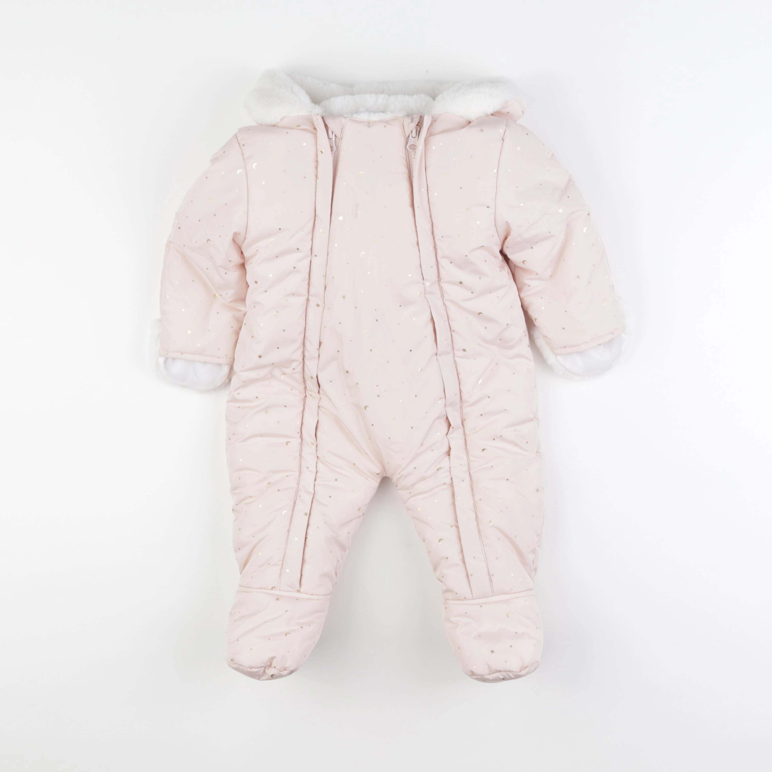 Vertbaudet - combi-pilote rose - 12 mois