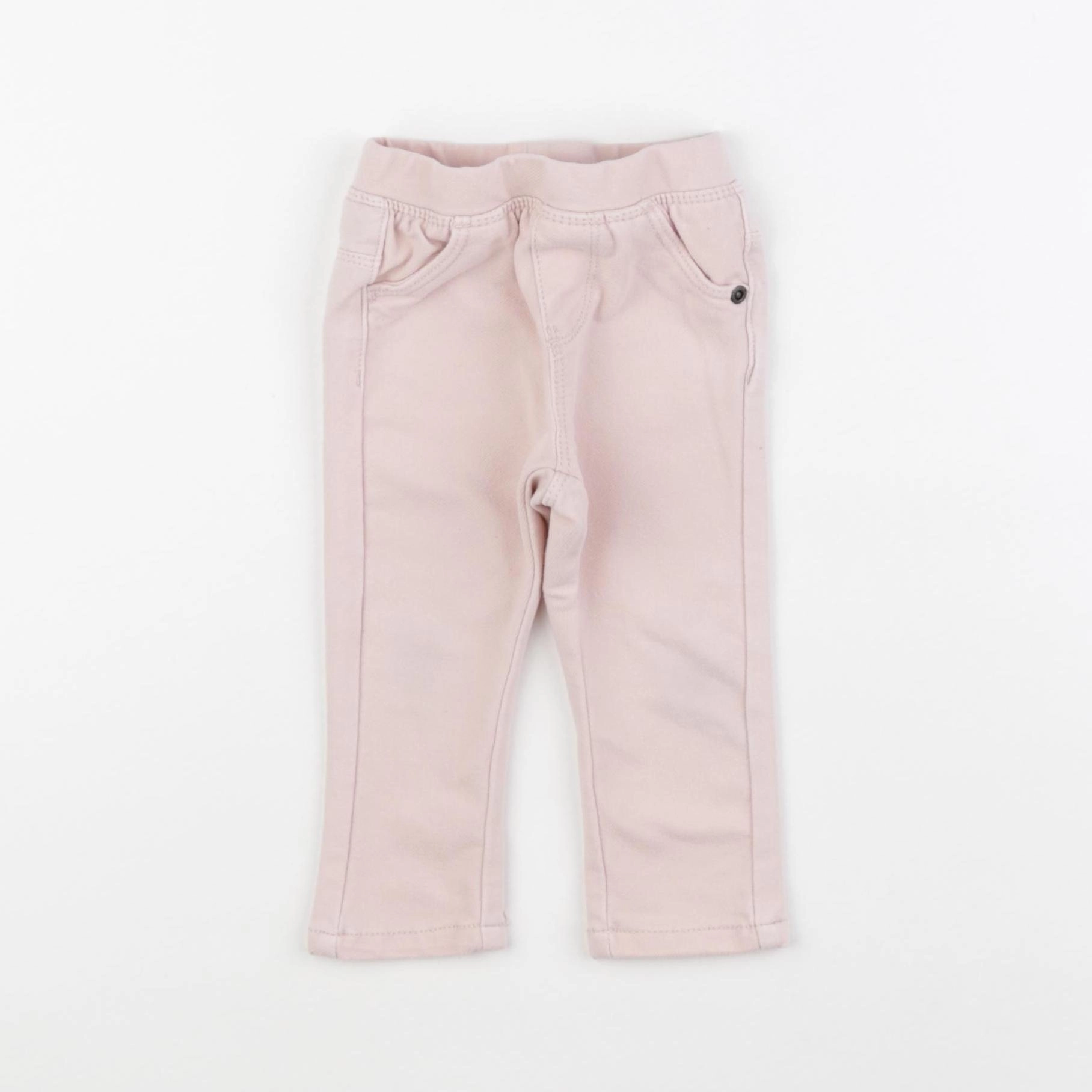 Vertbaudet - jegging rose - 12 mois