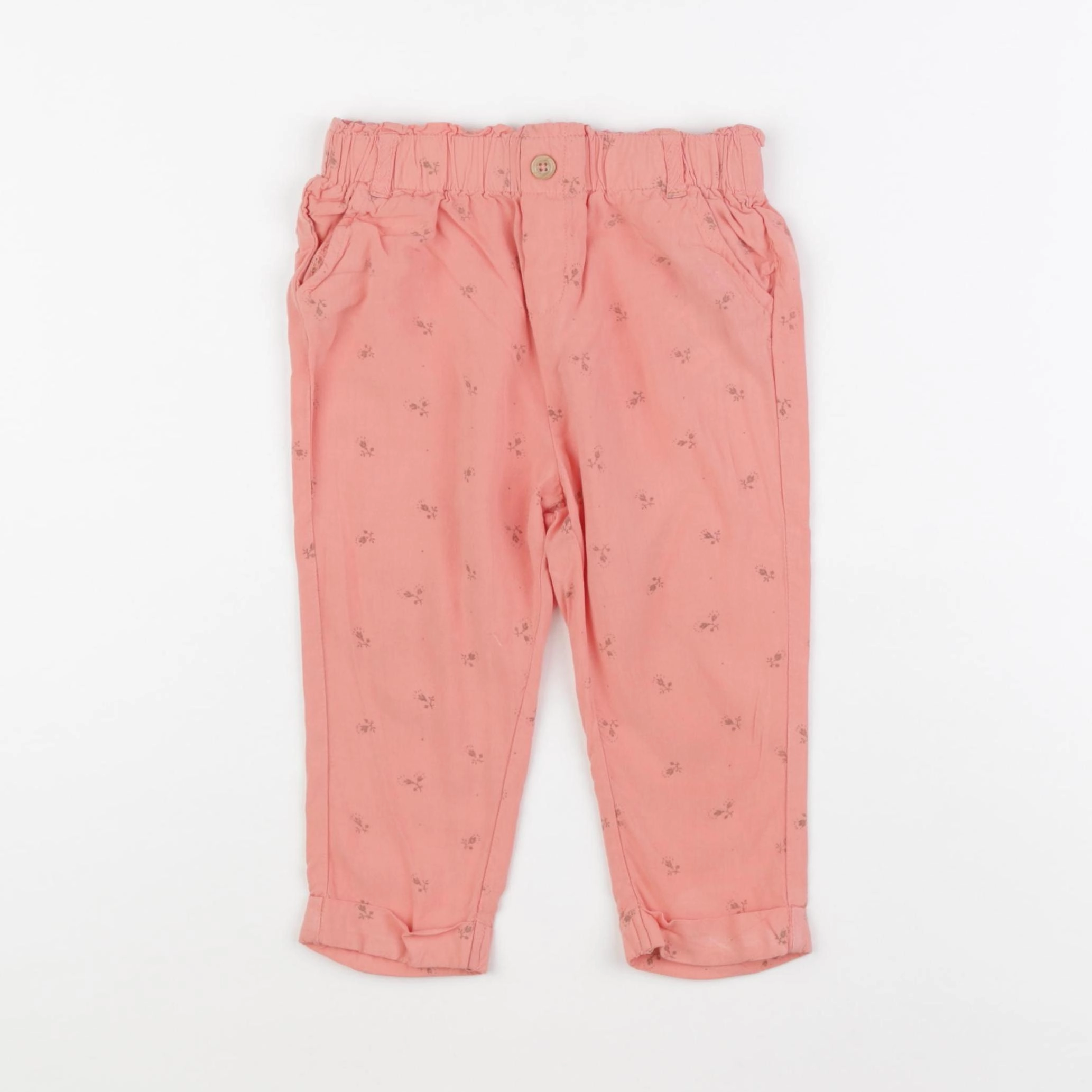 Vertbaudet - pantalon rose - 24 mois