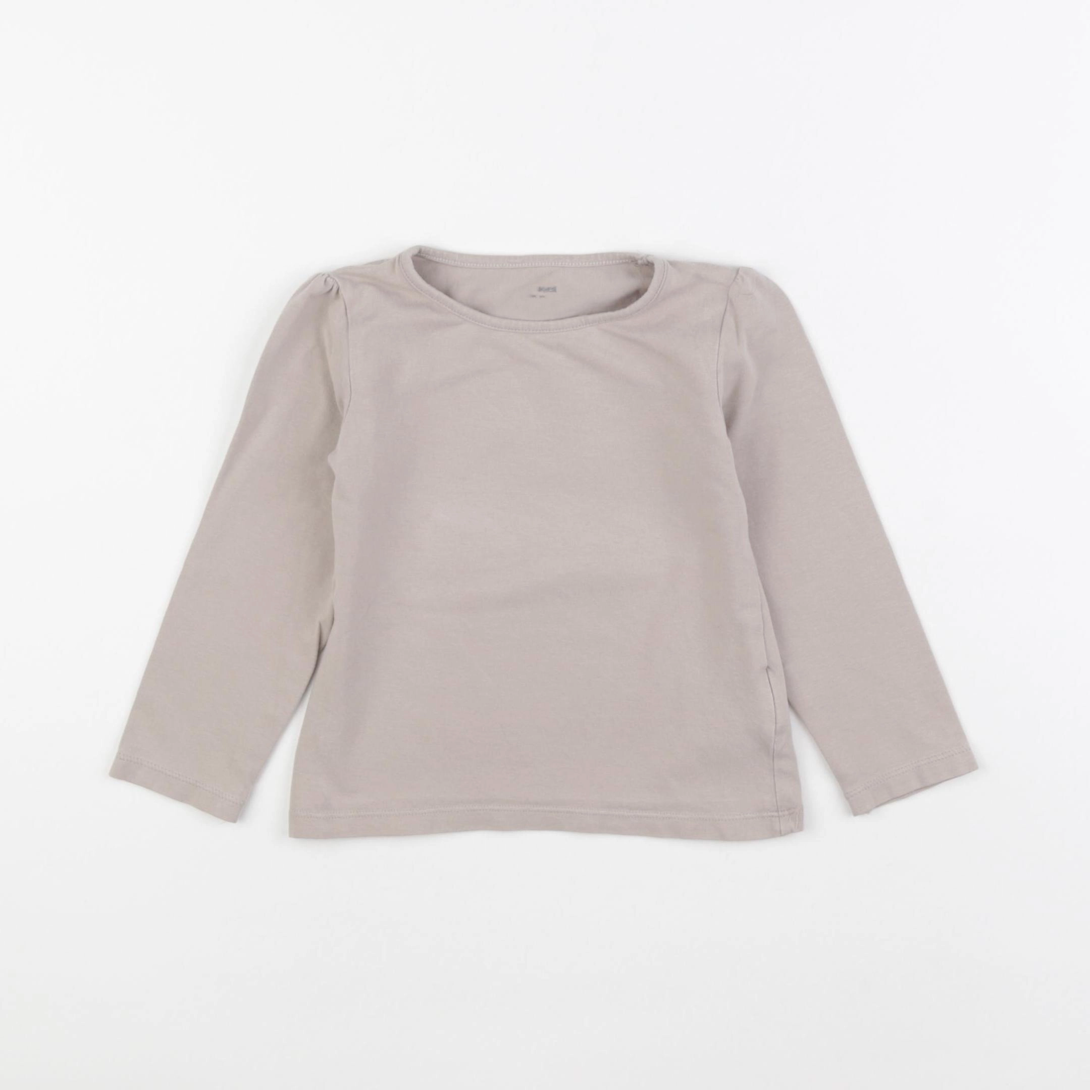 Vertbaudet - tee-shirt marron - 2/3 ans