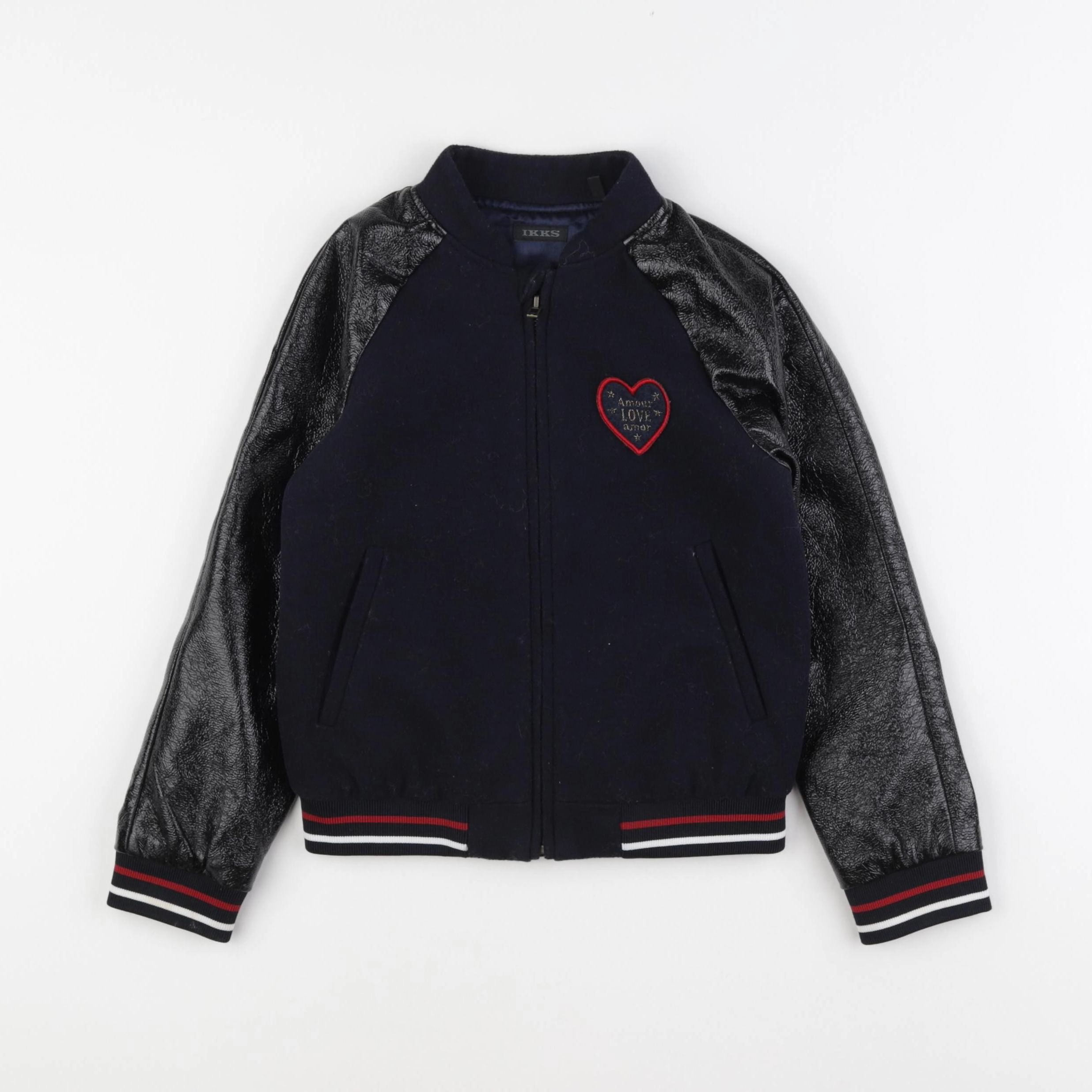 IKKS - veste bleu - 6 ans
