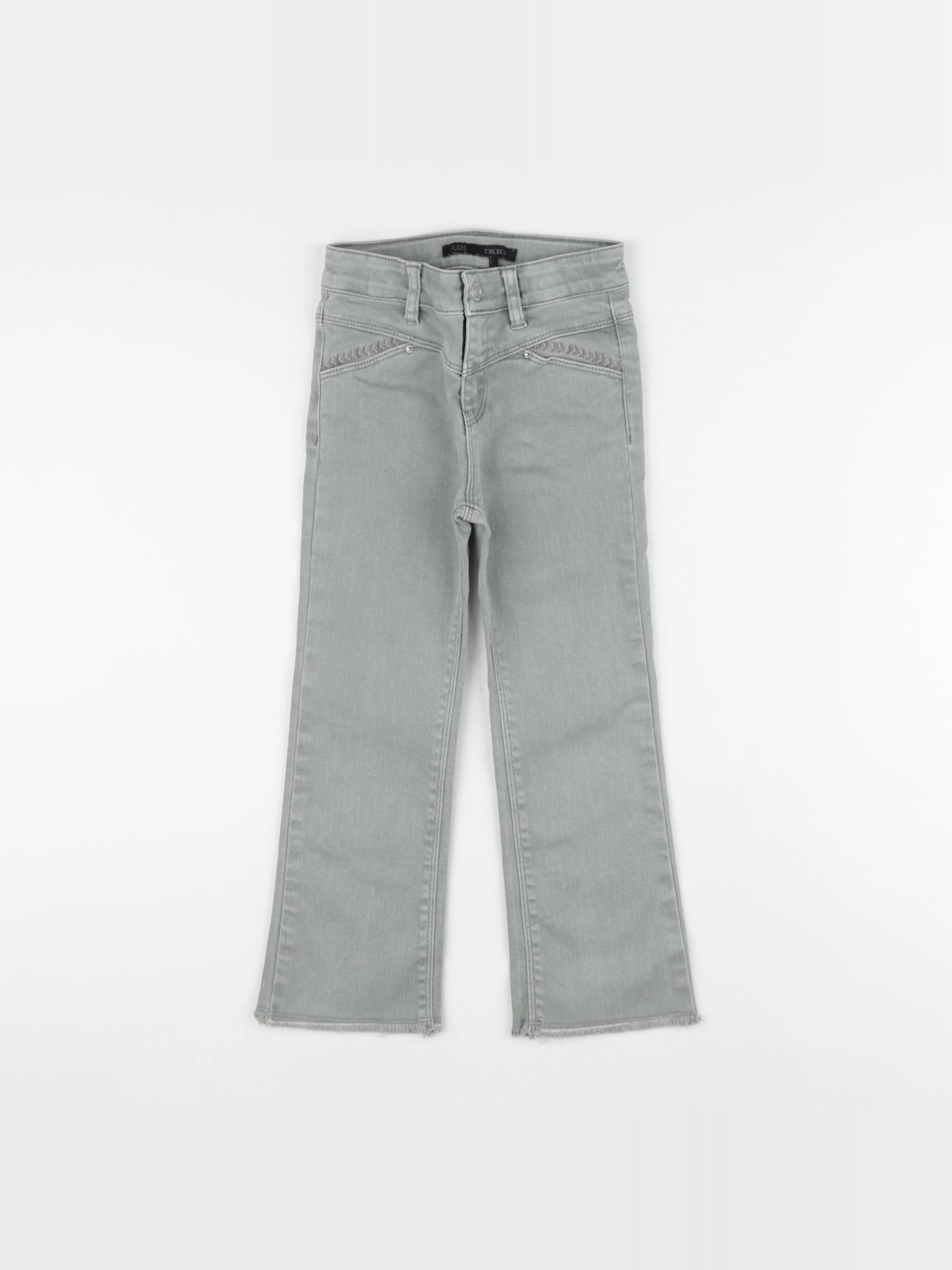 IKKS - jean vert - 7 ans