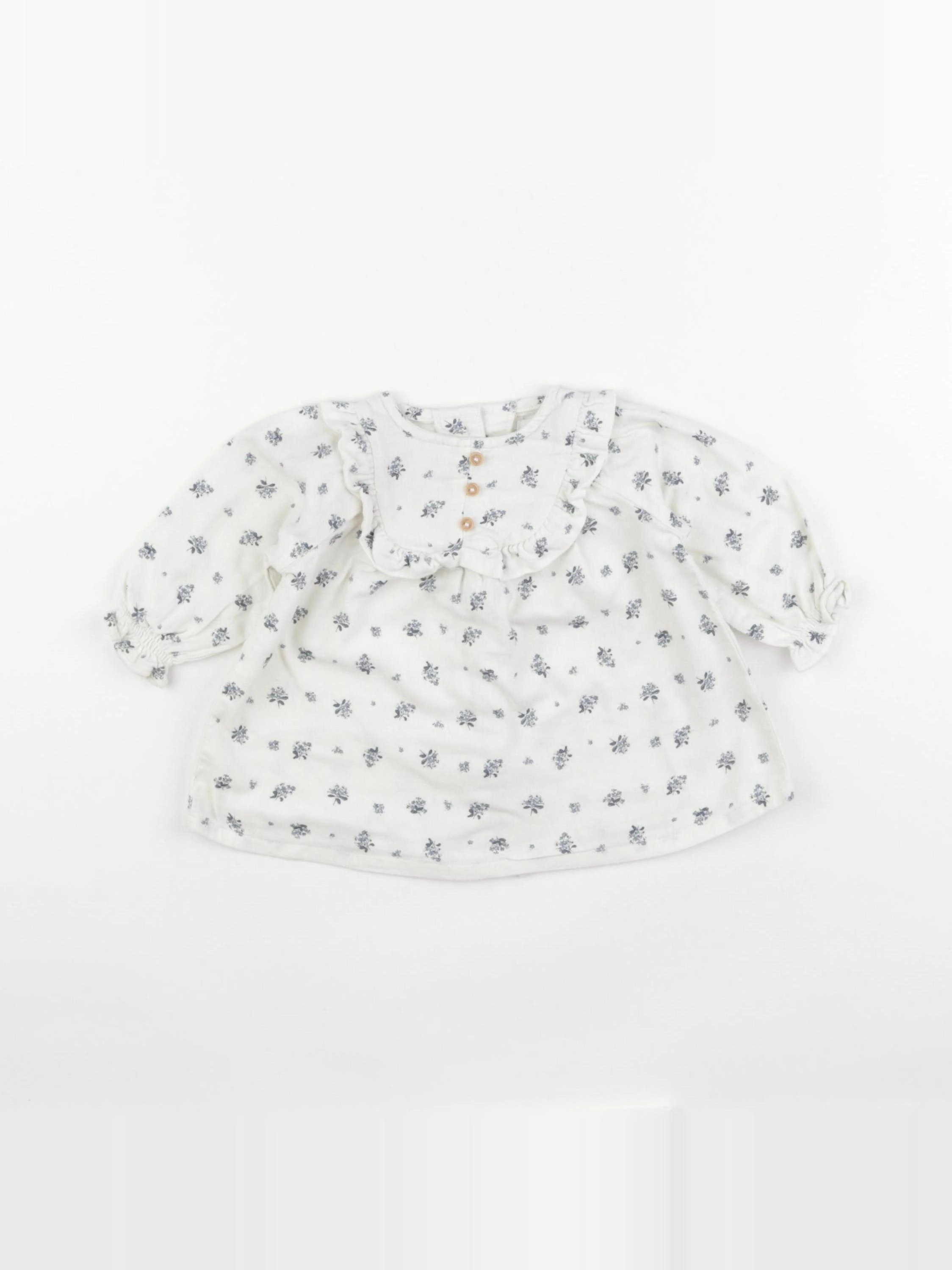 Vertbaudet - robe beige - 3 mois