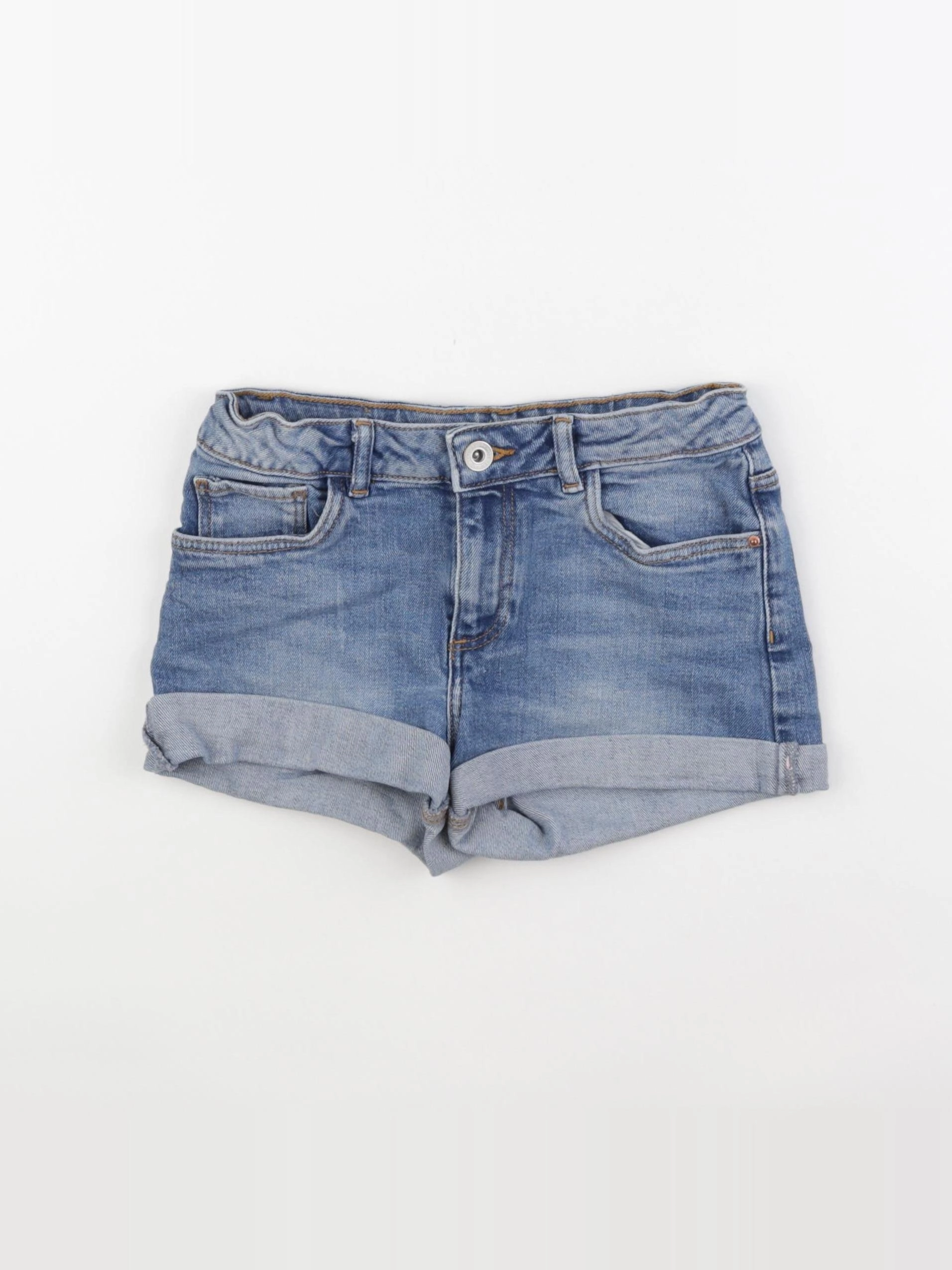 Zara - short bleu - 10 ans