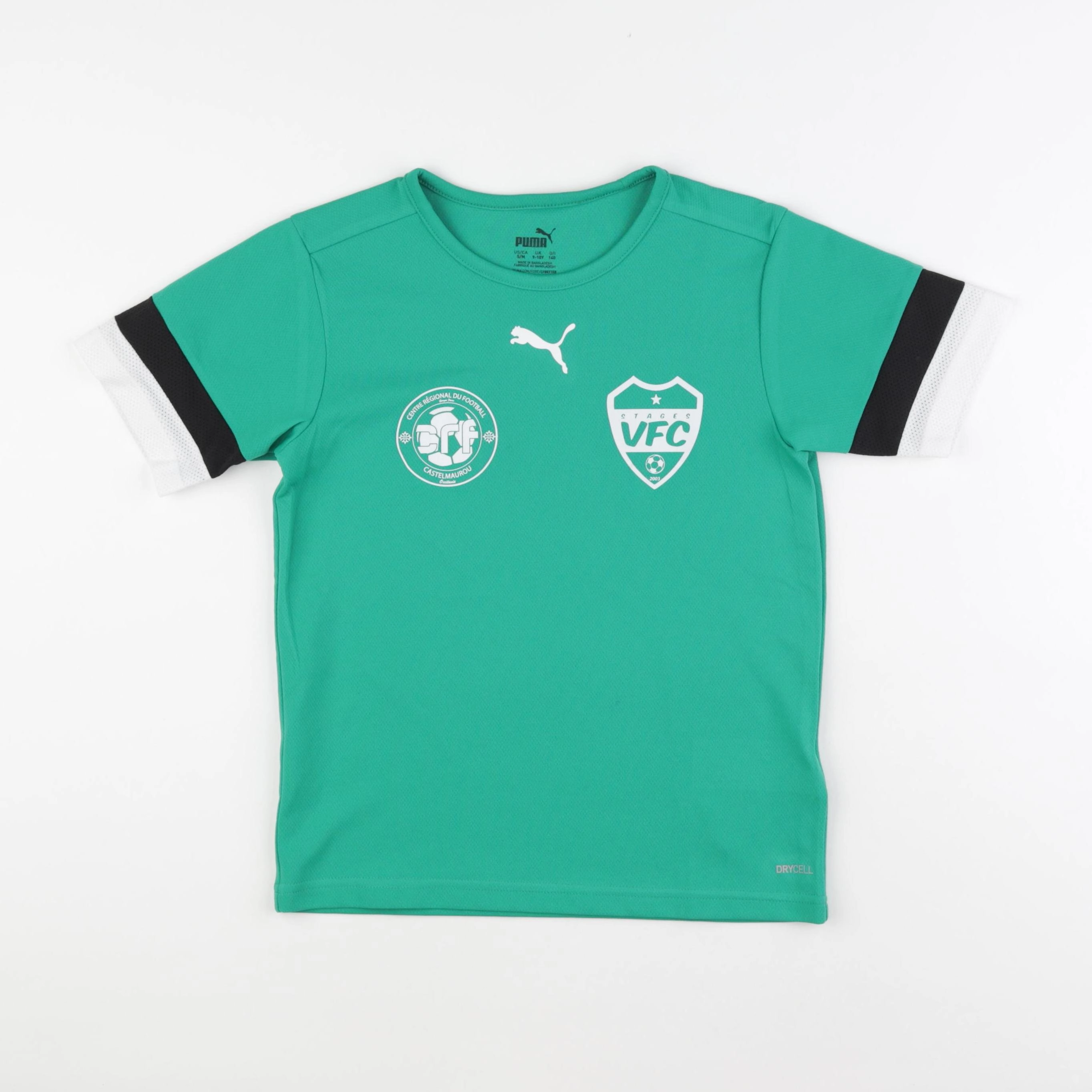 Puma - tee-shirt vert - 9/10 ans