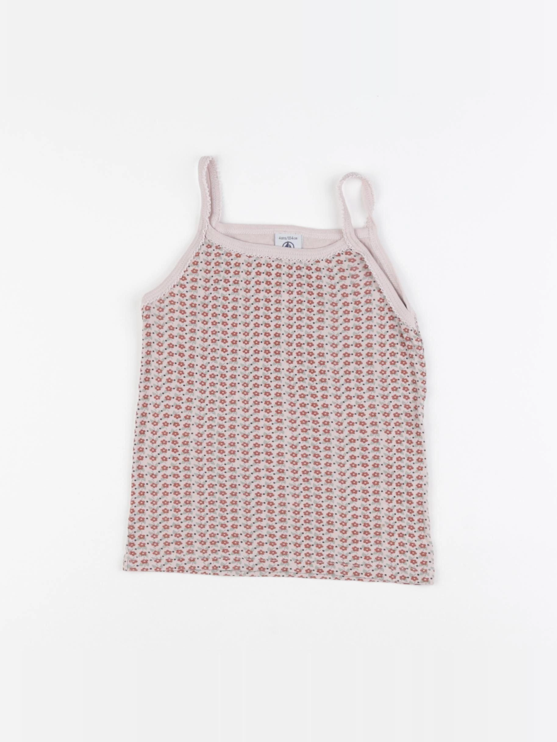 Petit Bateau - maillot de corps multicolore - 4 ans