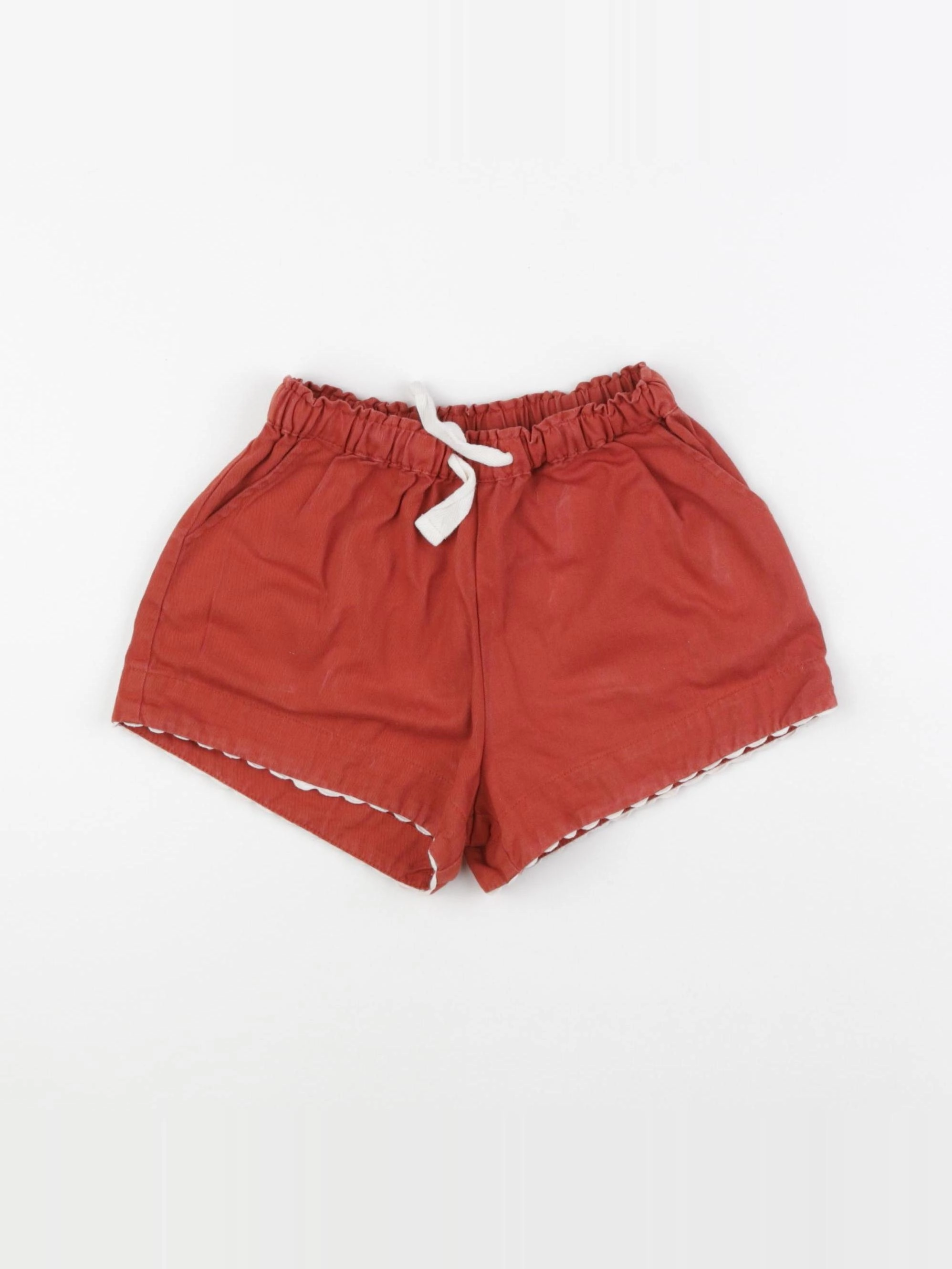 Monoprix - short orange - 4 ans
