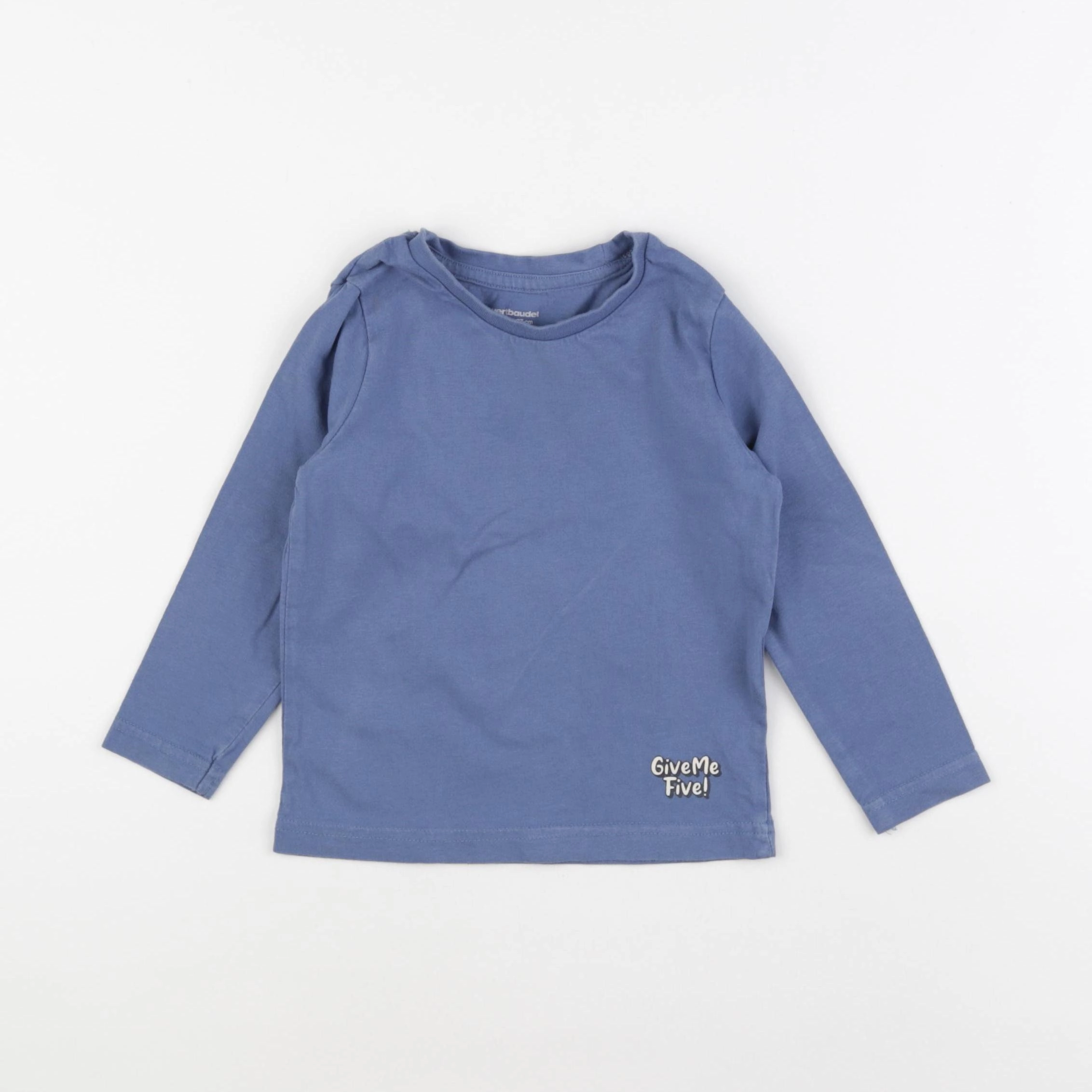 Vertbaudet - tee-shirt bleu - 3 ans