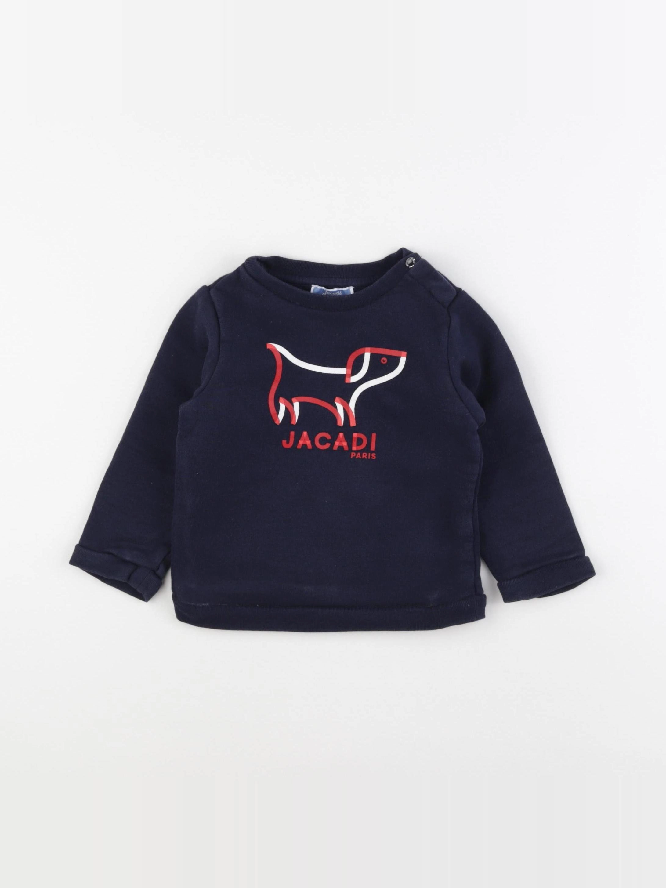 Jacadi - sweat bleu - 24 mois