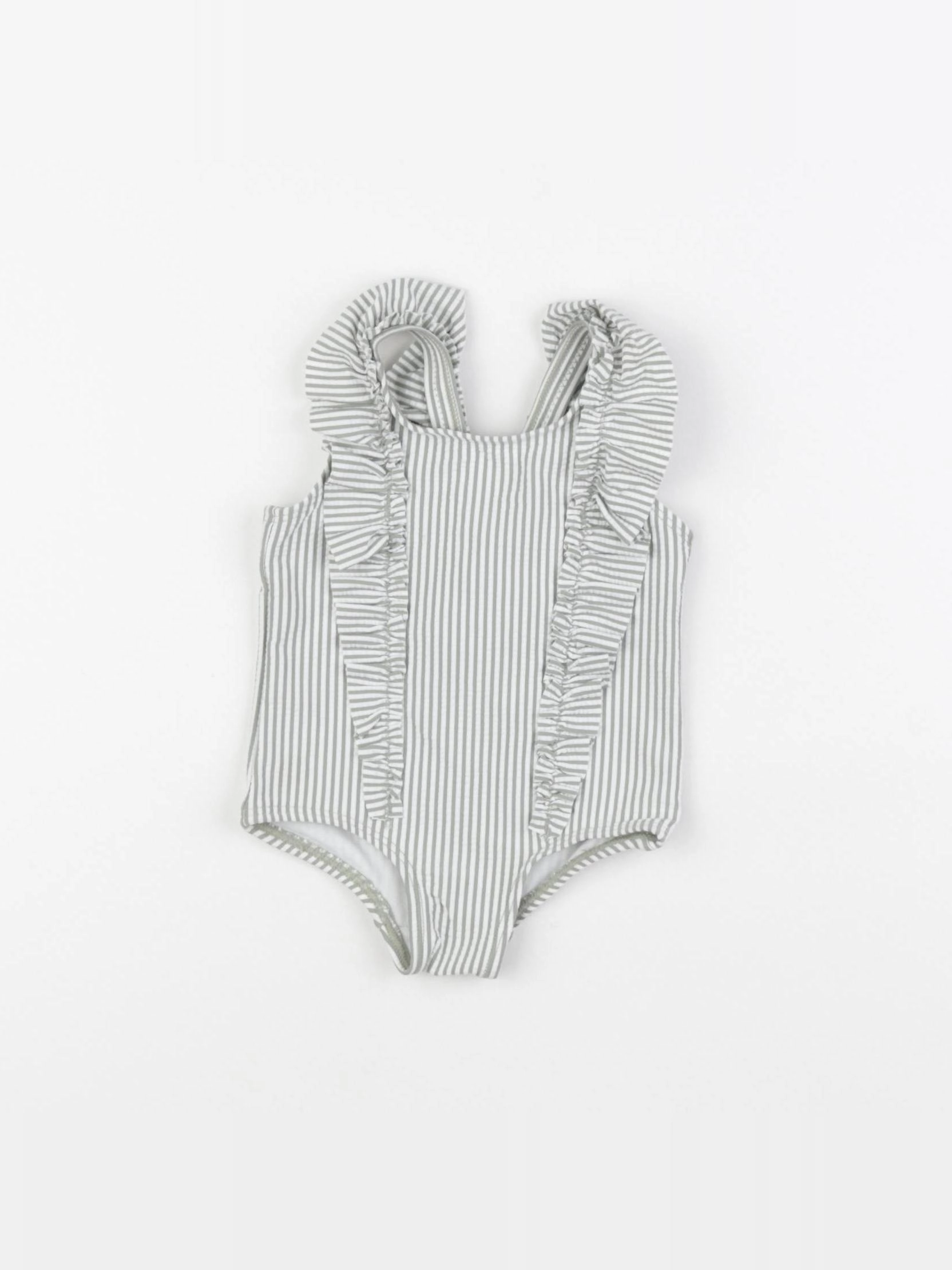 H&M - maillot de bain vert - 3/6 mois