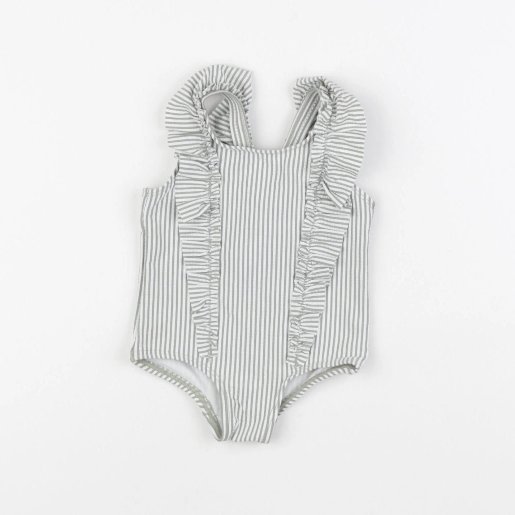 H&M - maillot de bain vert - 3/6 mois