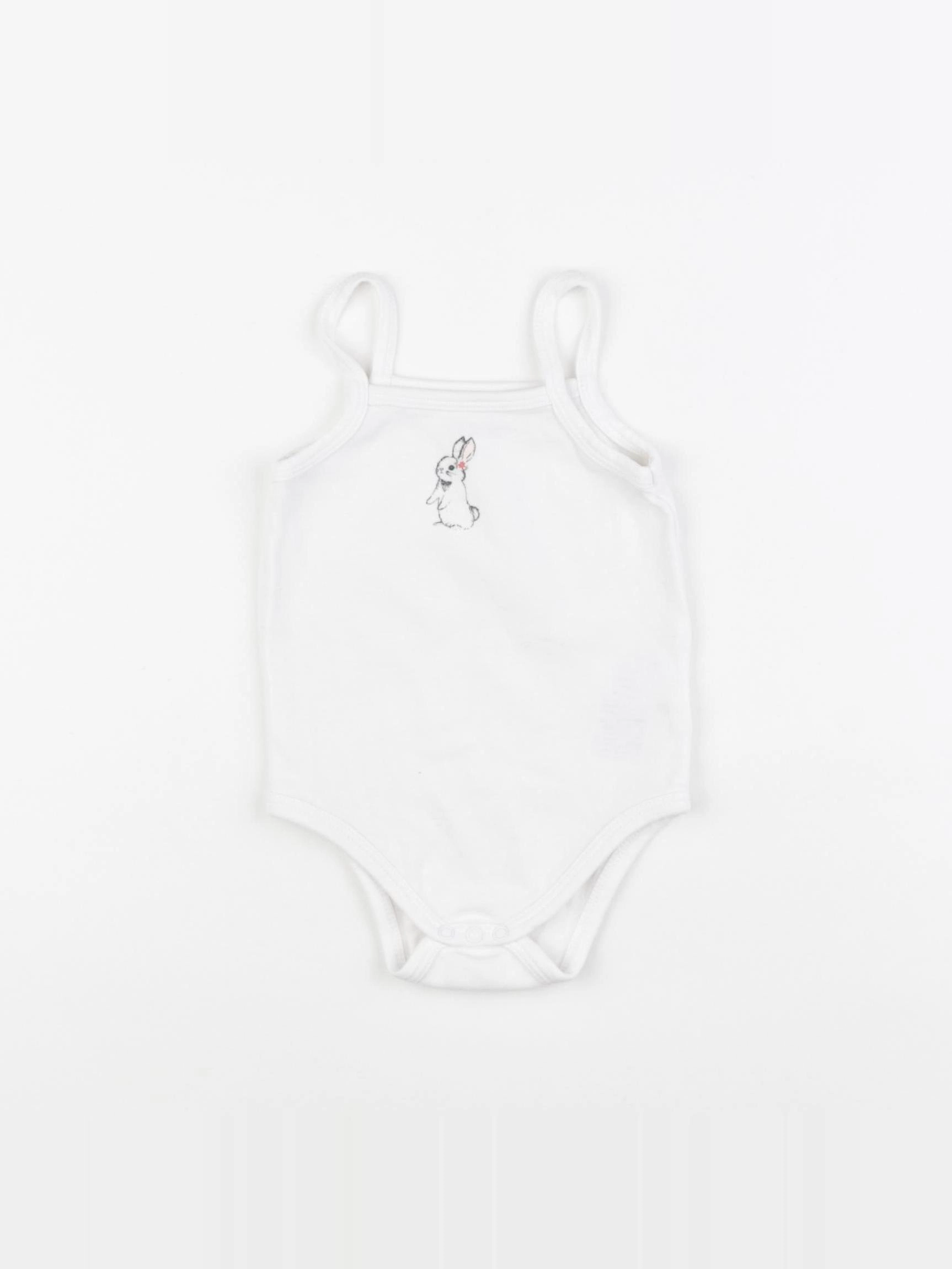 Vertbaudet - body blanc - 12 mois