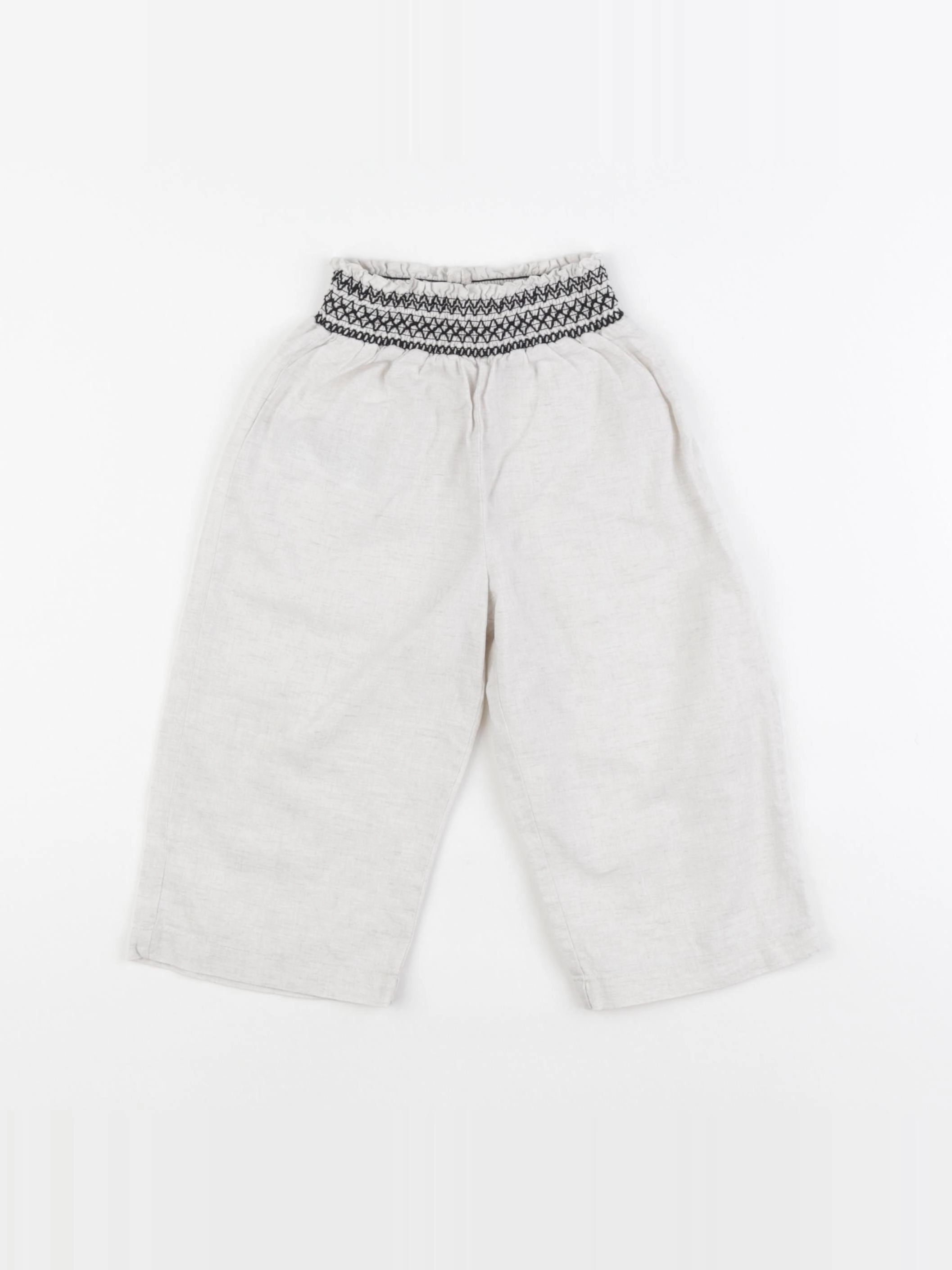 Mango - pantalon gris - 12/18 mois