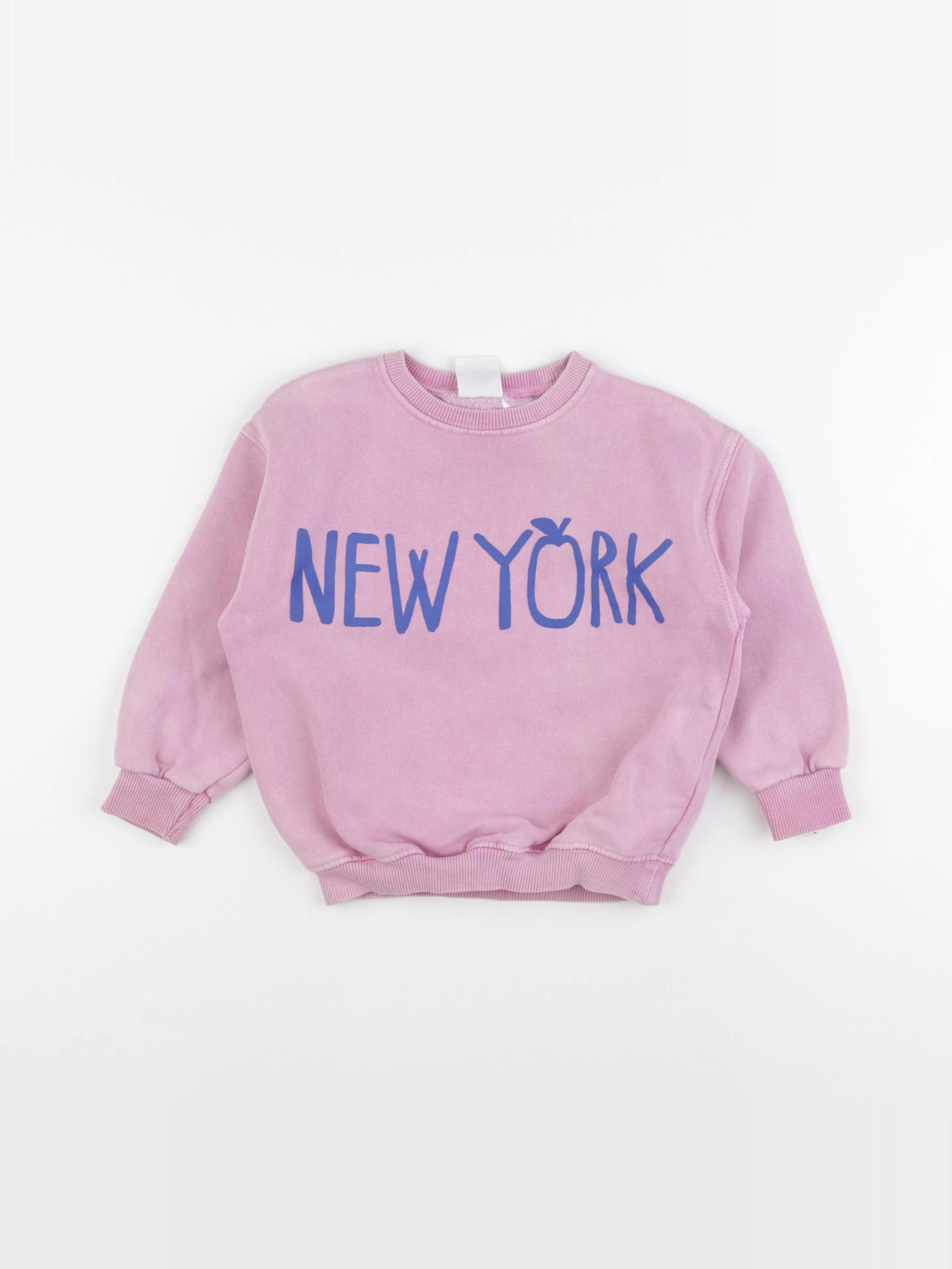 Zara - sweat rose - 18/24 mois