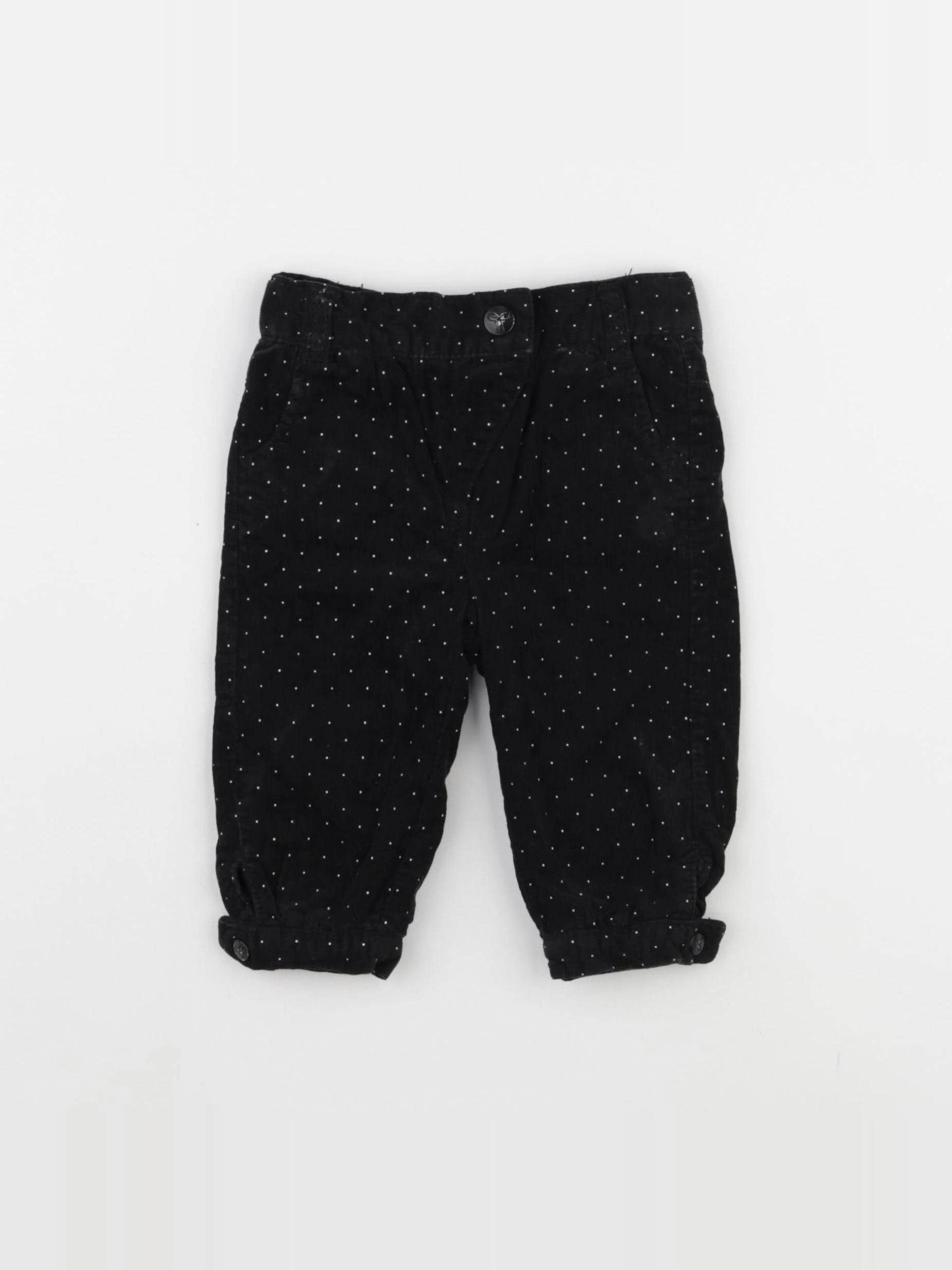 Tape à l'oeil - pantalon noir - 3 mois