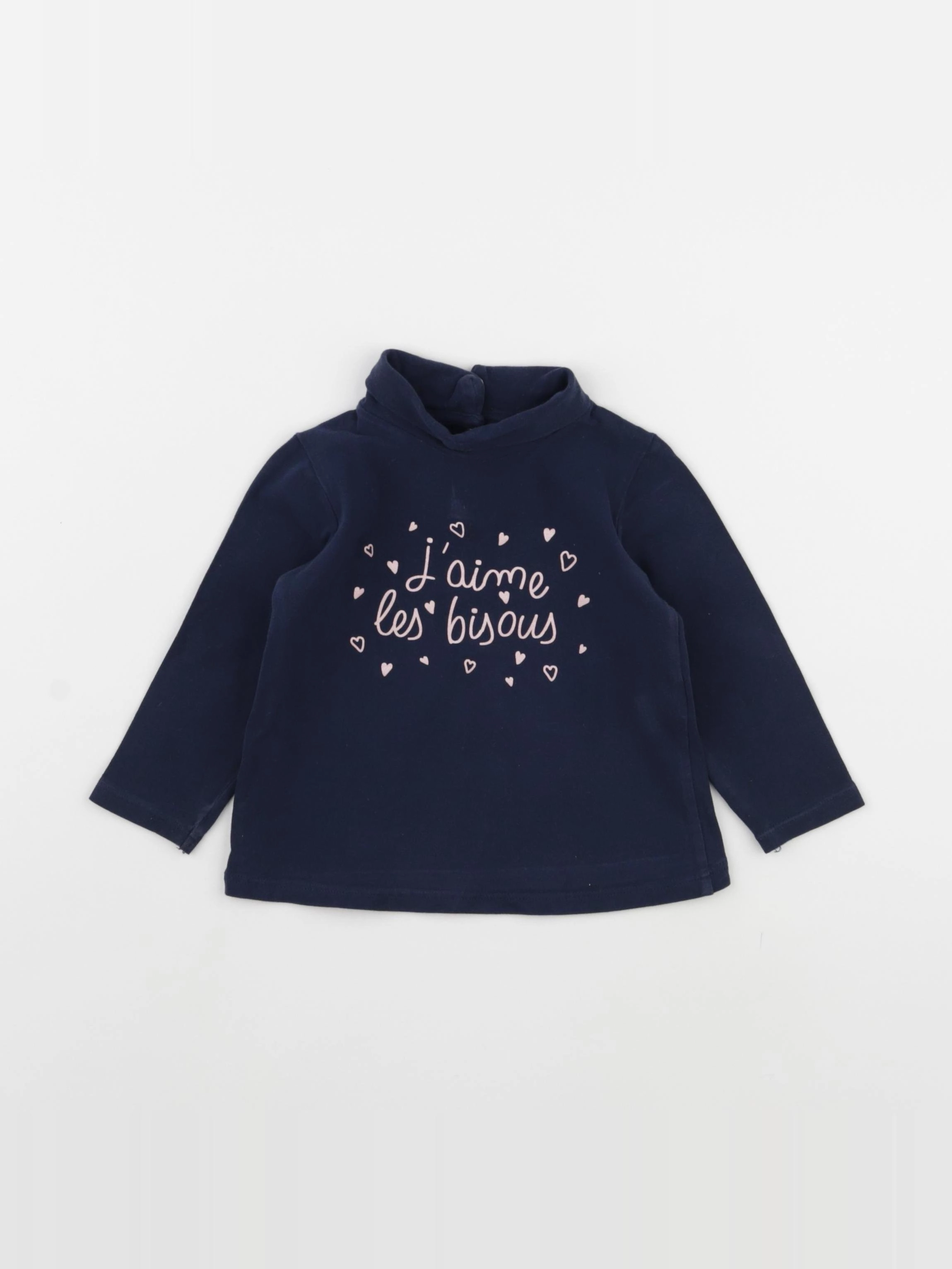 Tape à l'oeil - sous-pull bleu - 18 mois