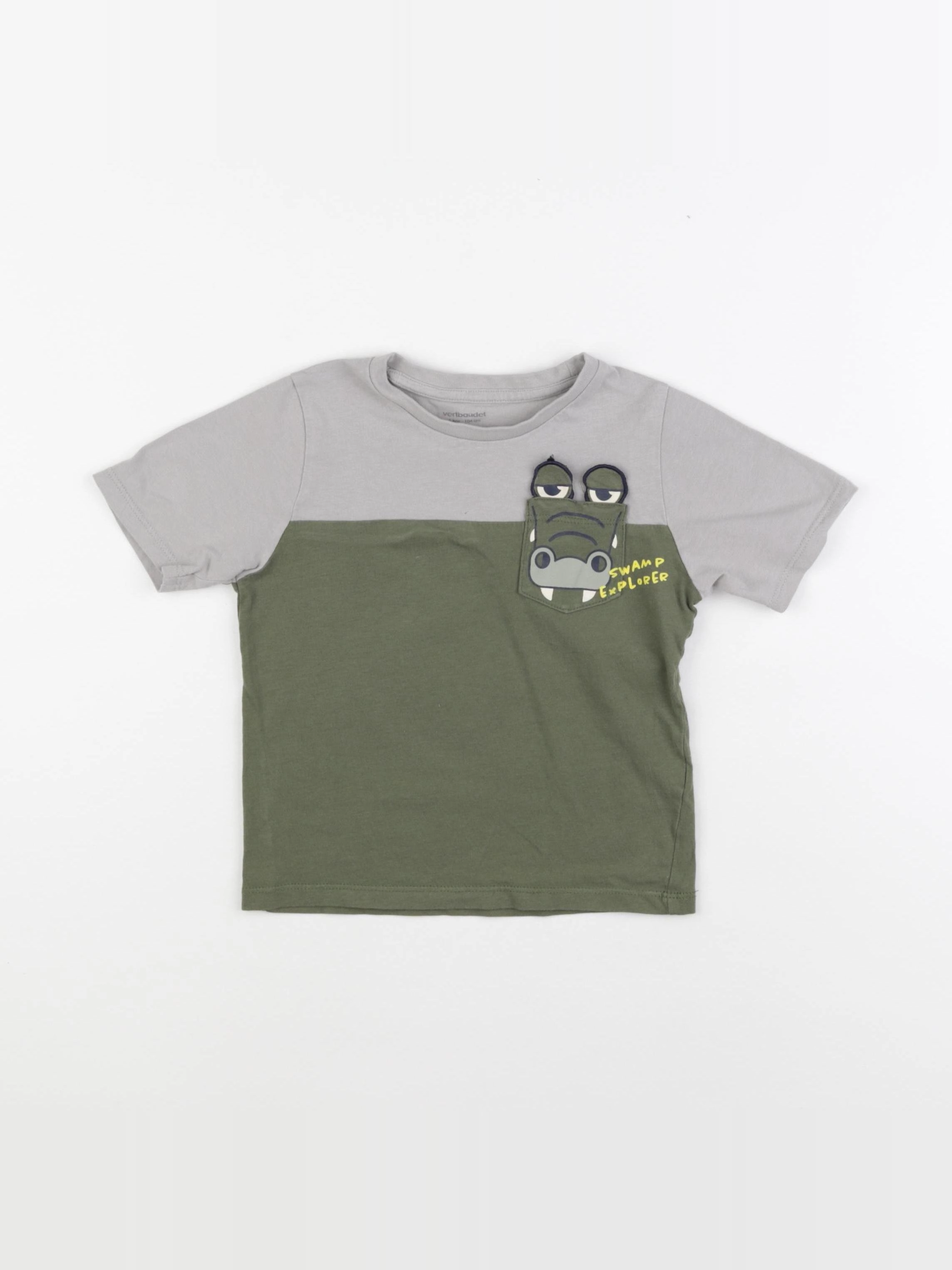 Vertbaudet - tee-shirt multicolore - 4 ans