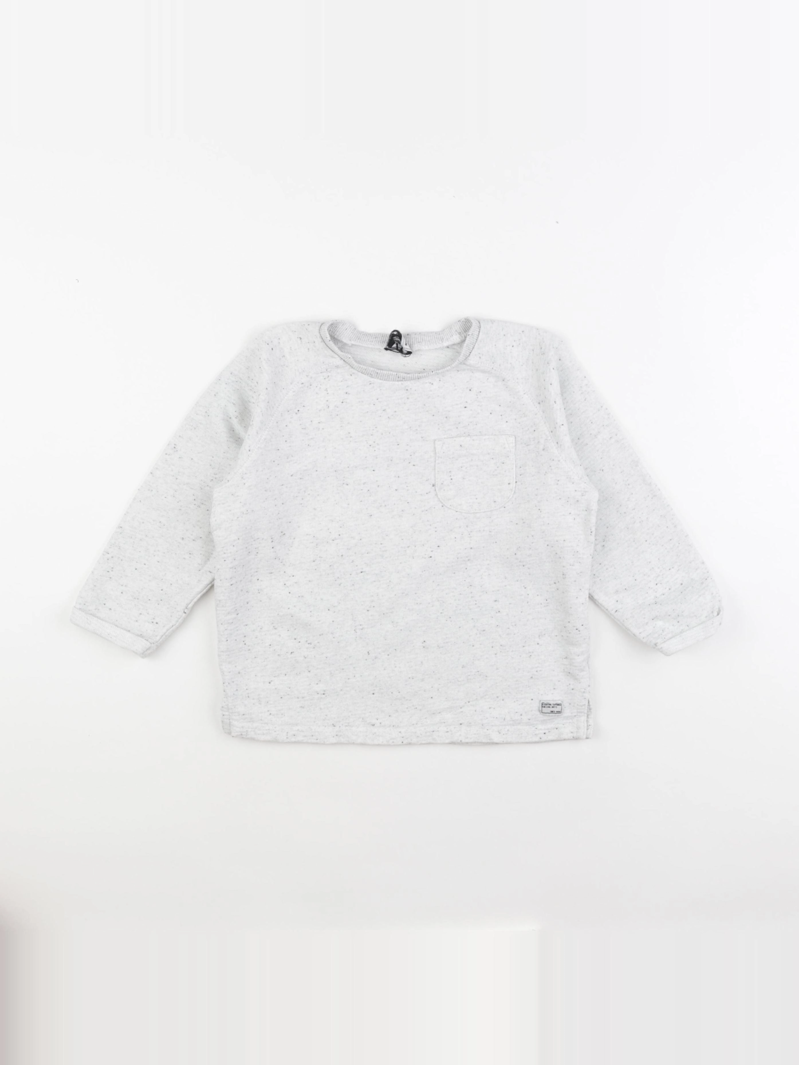Tape à l'oeil - sweat gris - 5 ans