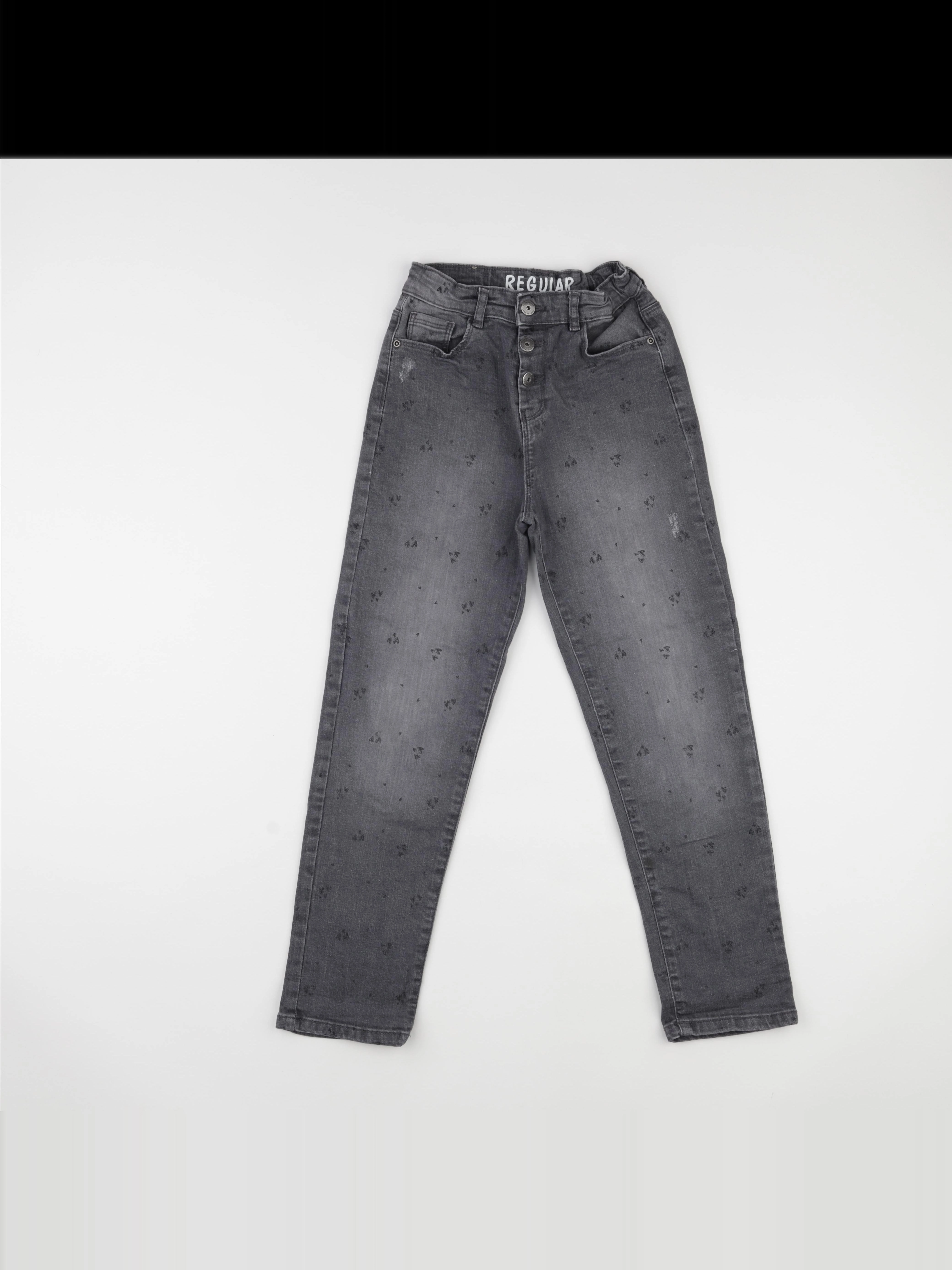 Vertbaudet - jean gris - 10 ans