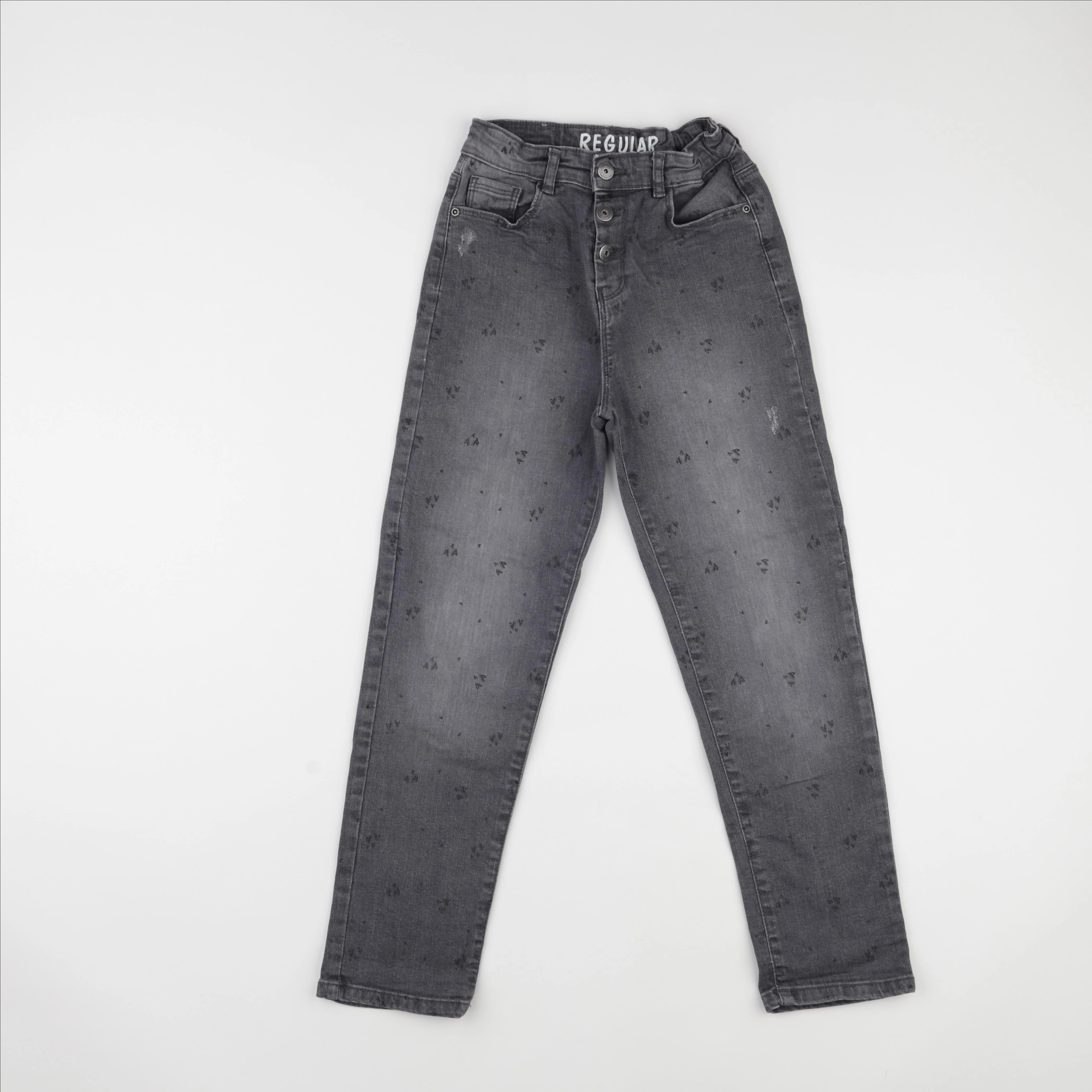 Vertbaudet - jean gris - 10 ans