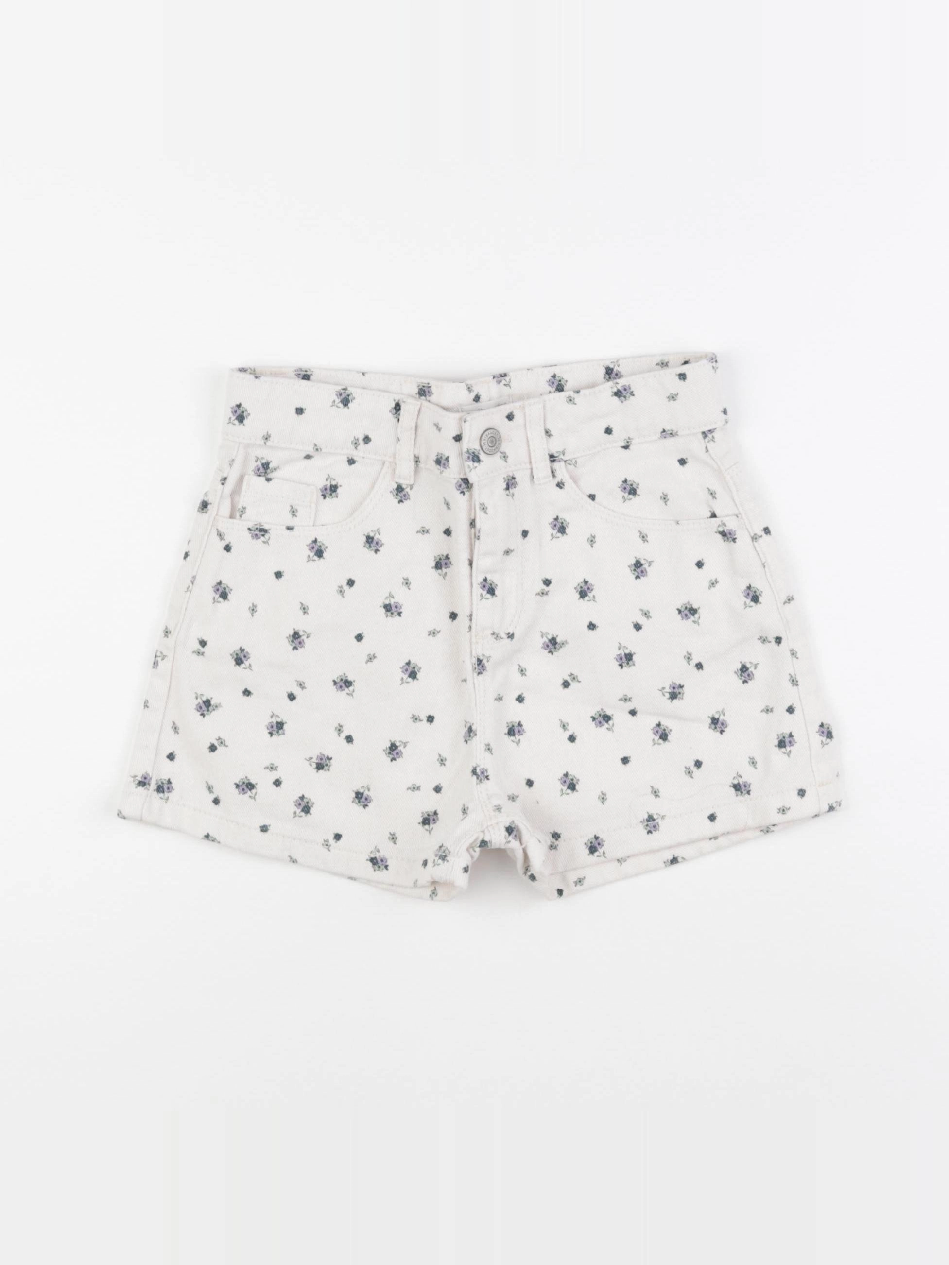 Vertbaudet - short blanc - 8 ans