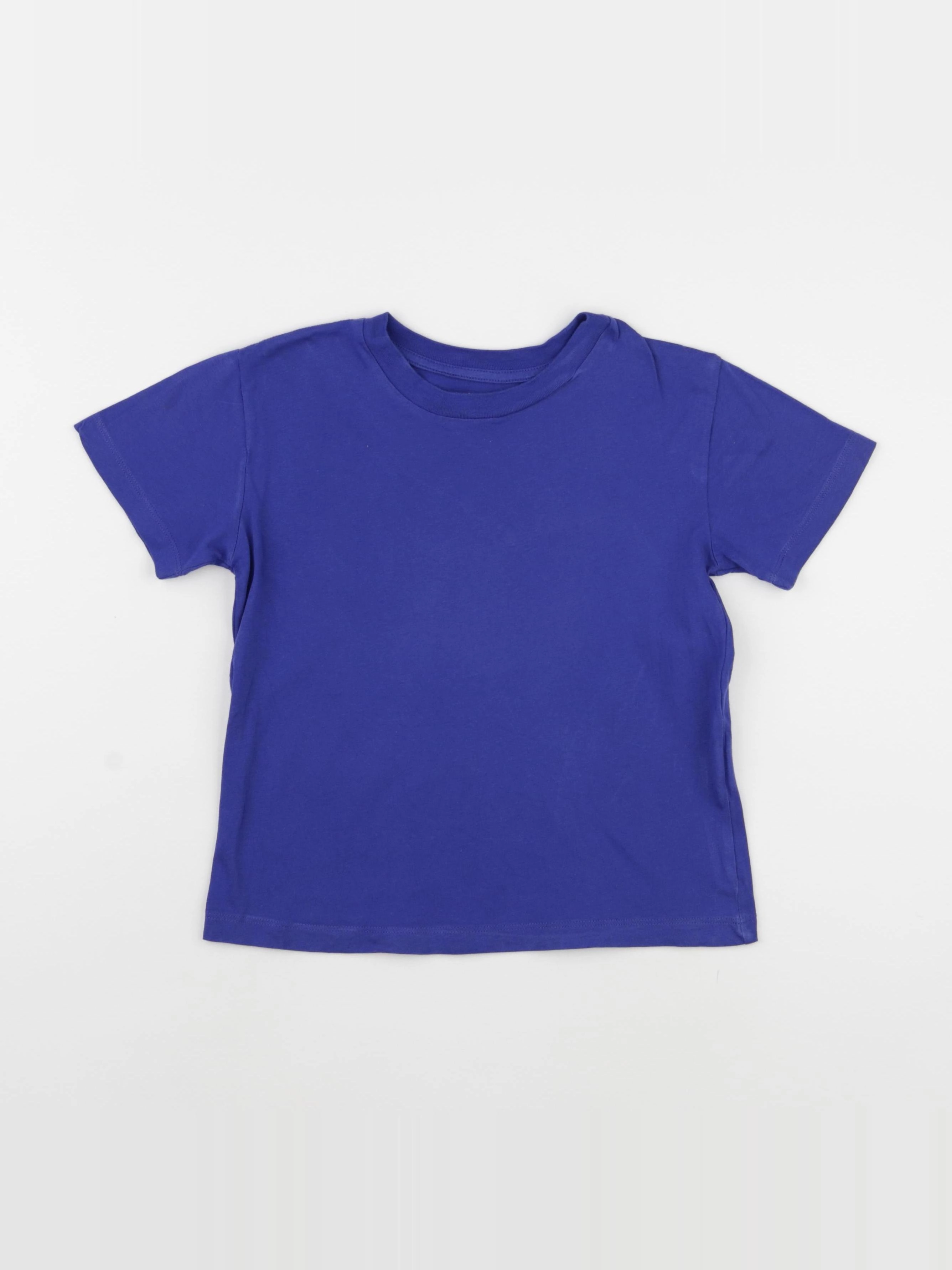 Monoprix - tee-shirt bleu - 6 ans