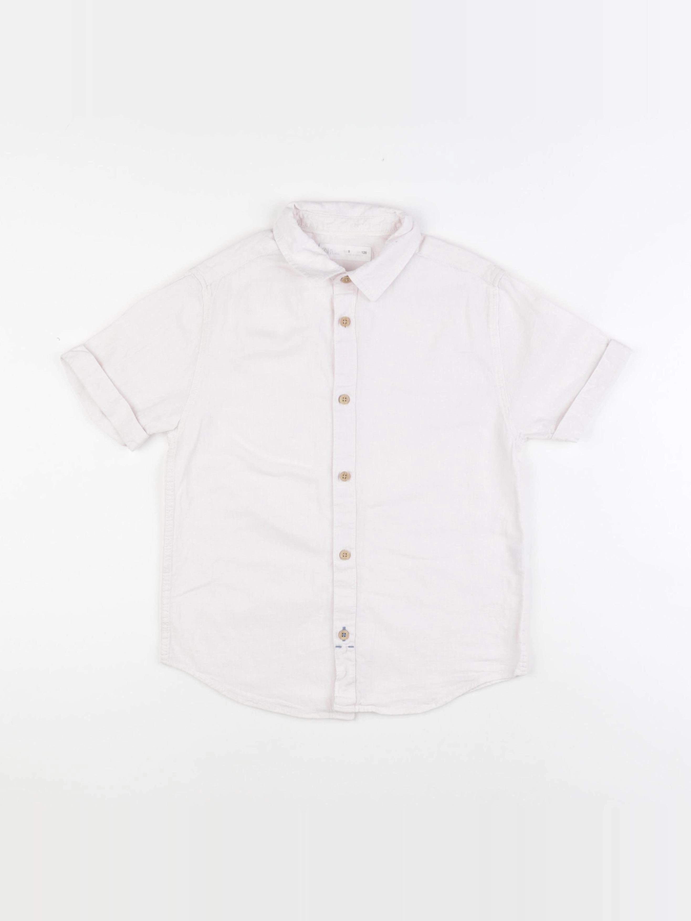 Zara - chemise rose - 8 ans