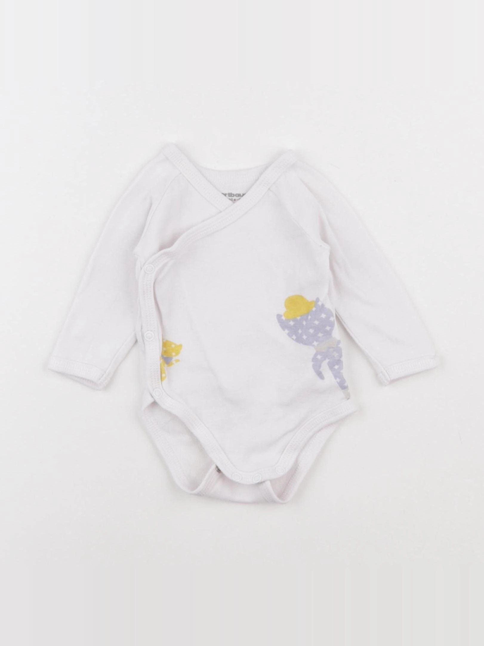 Vertbaudet - body blanc - 3 mois