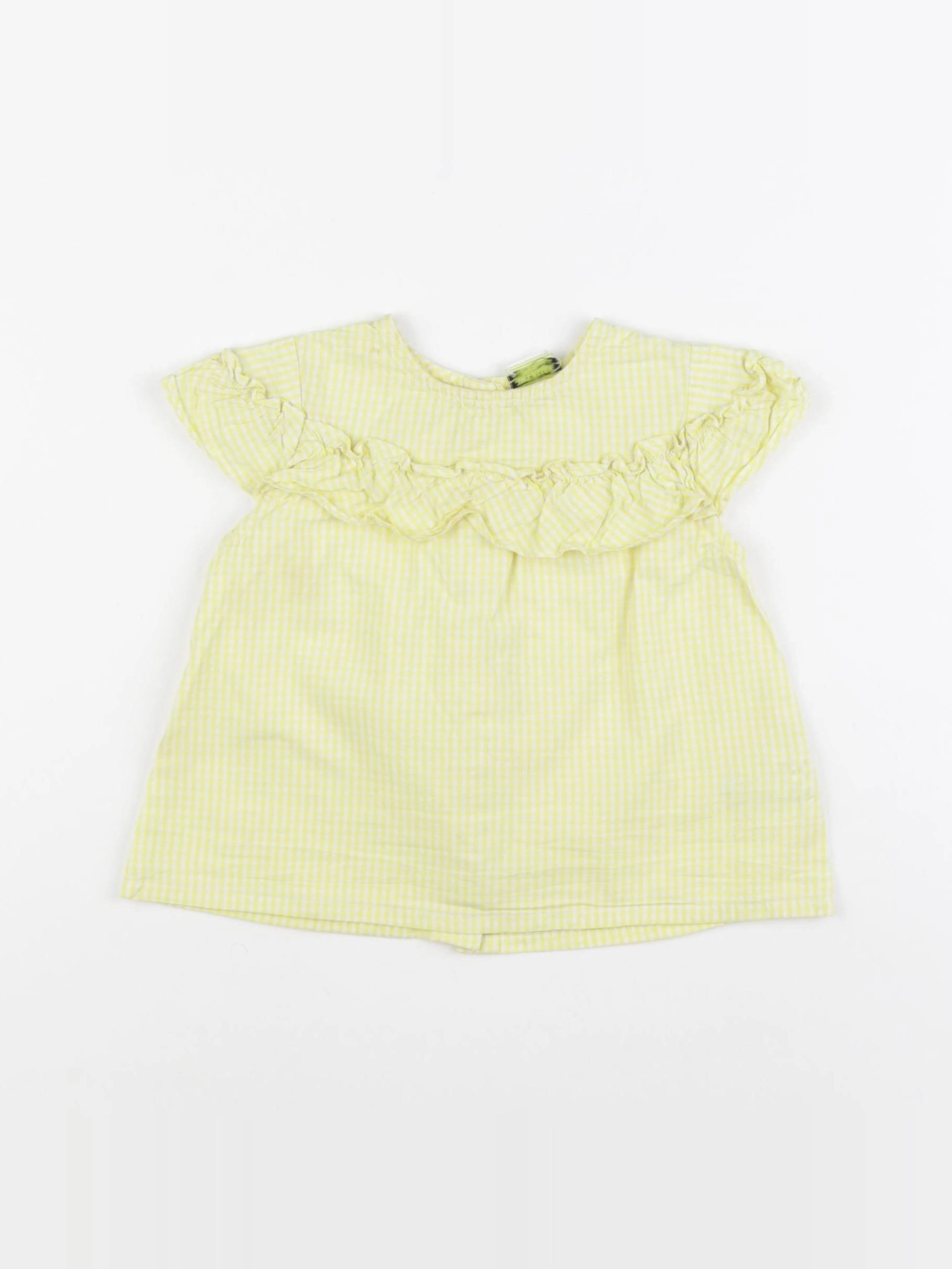Tape à l'oeil - blouse jaune - 18 mois