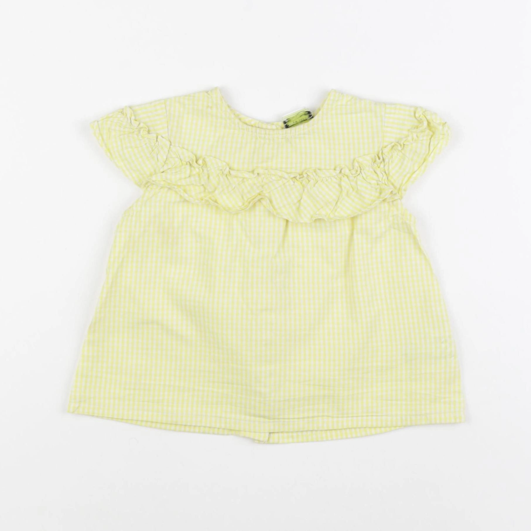 Tape à l'oeil - blouse jaune - 18 mois