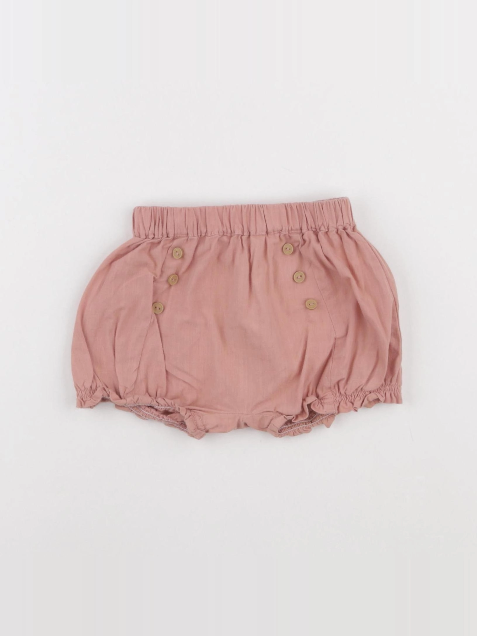 Vertbaudet - short rose - 12 mois