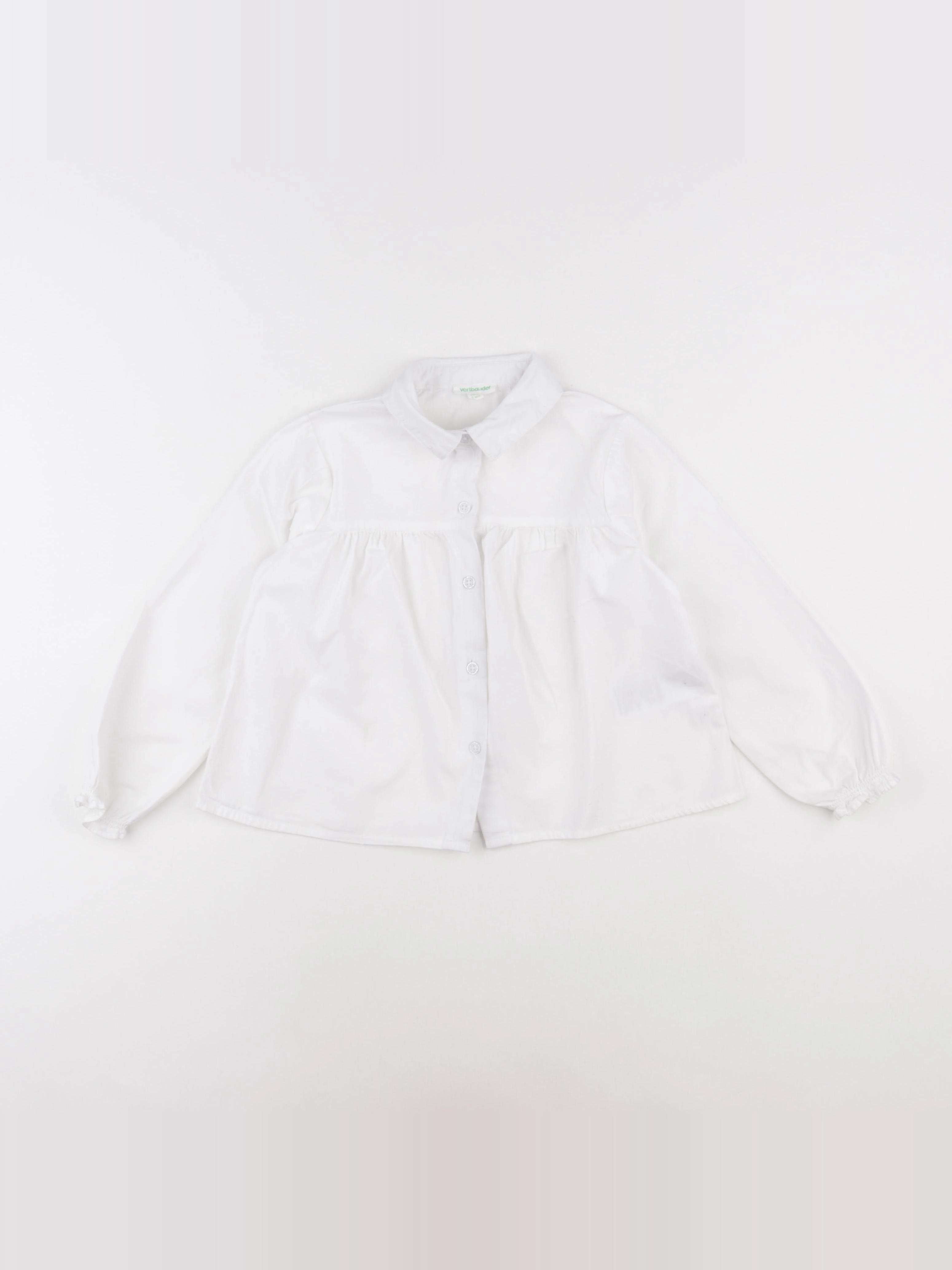 Vertbaudet - blouse blanc - 5 ans