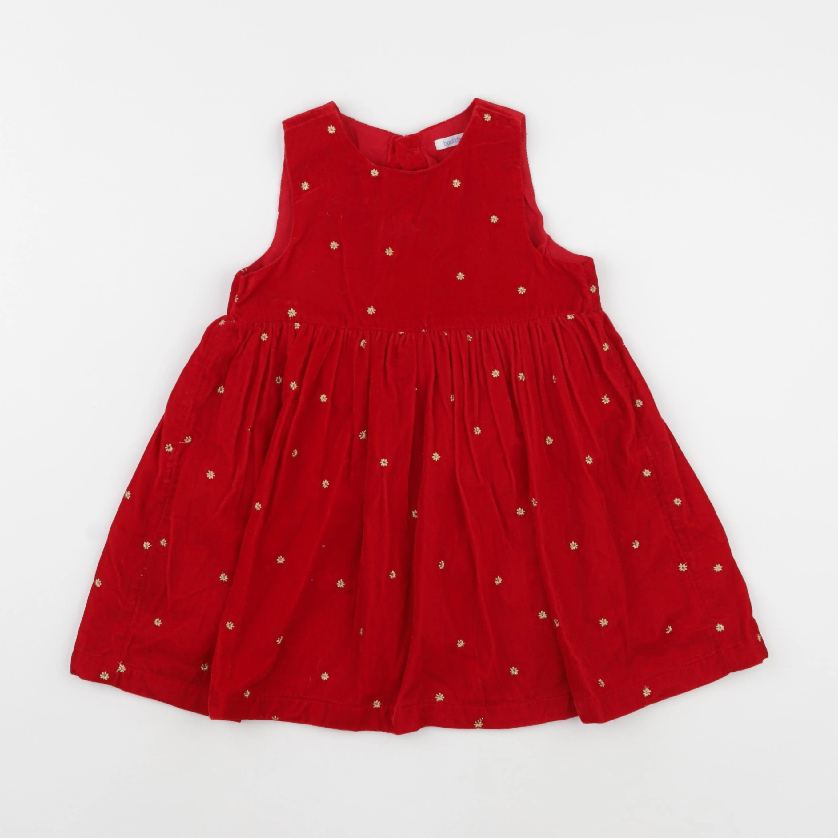 Boutchou - robe rouge - 24 mois