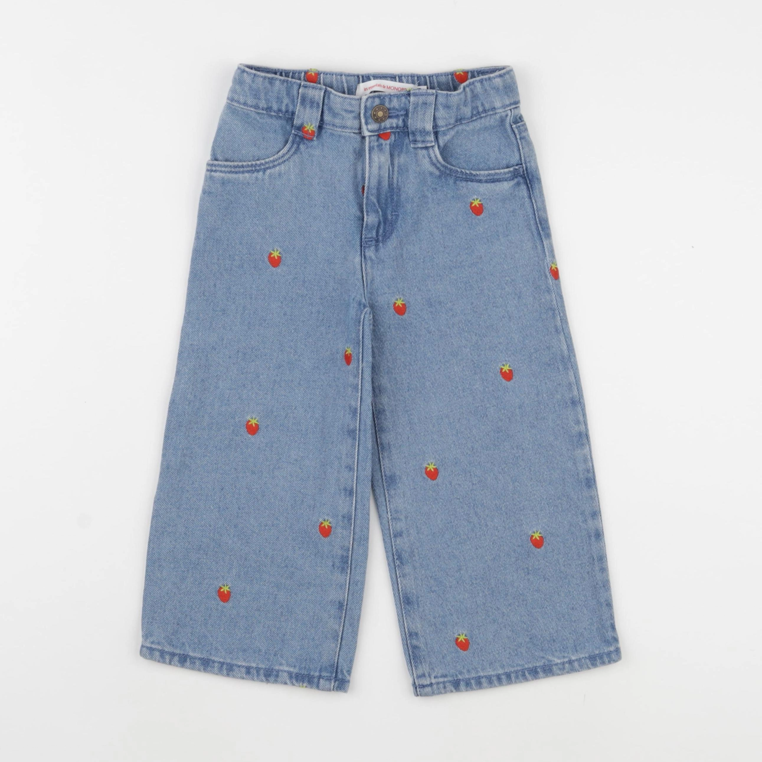 Monoprix - jean bleu - 3 ans