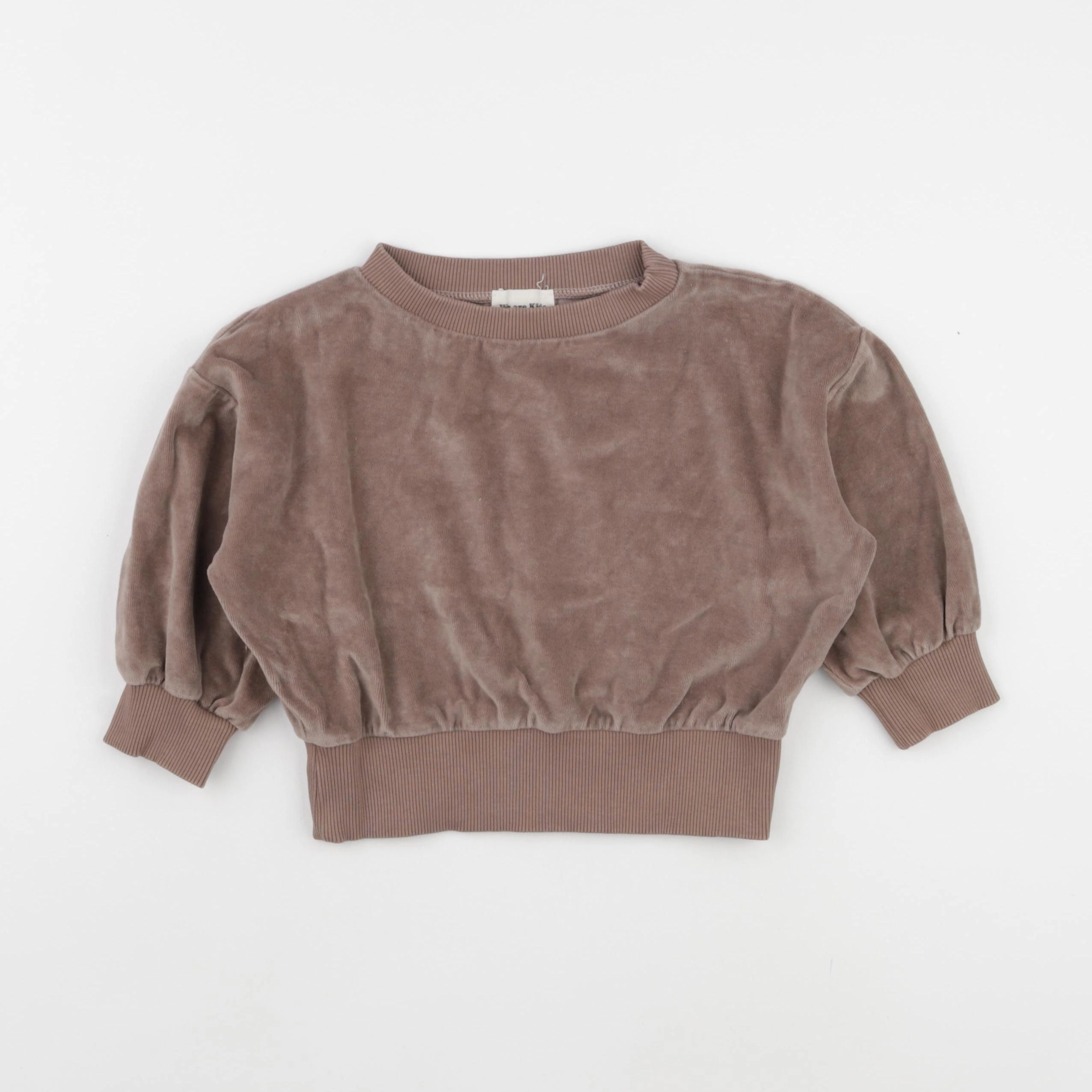 We are kids - sweat marron - 2/3 ans