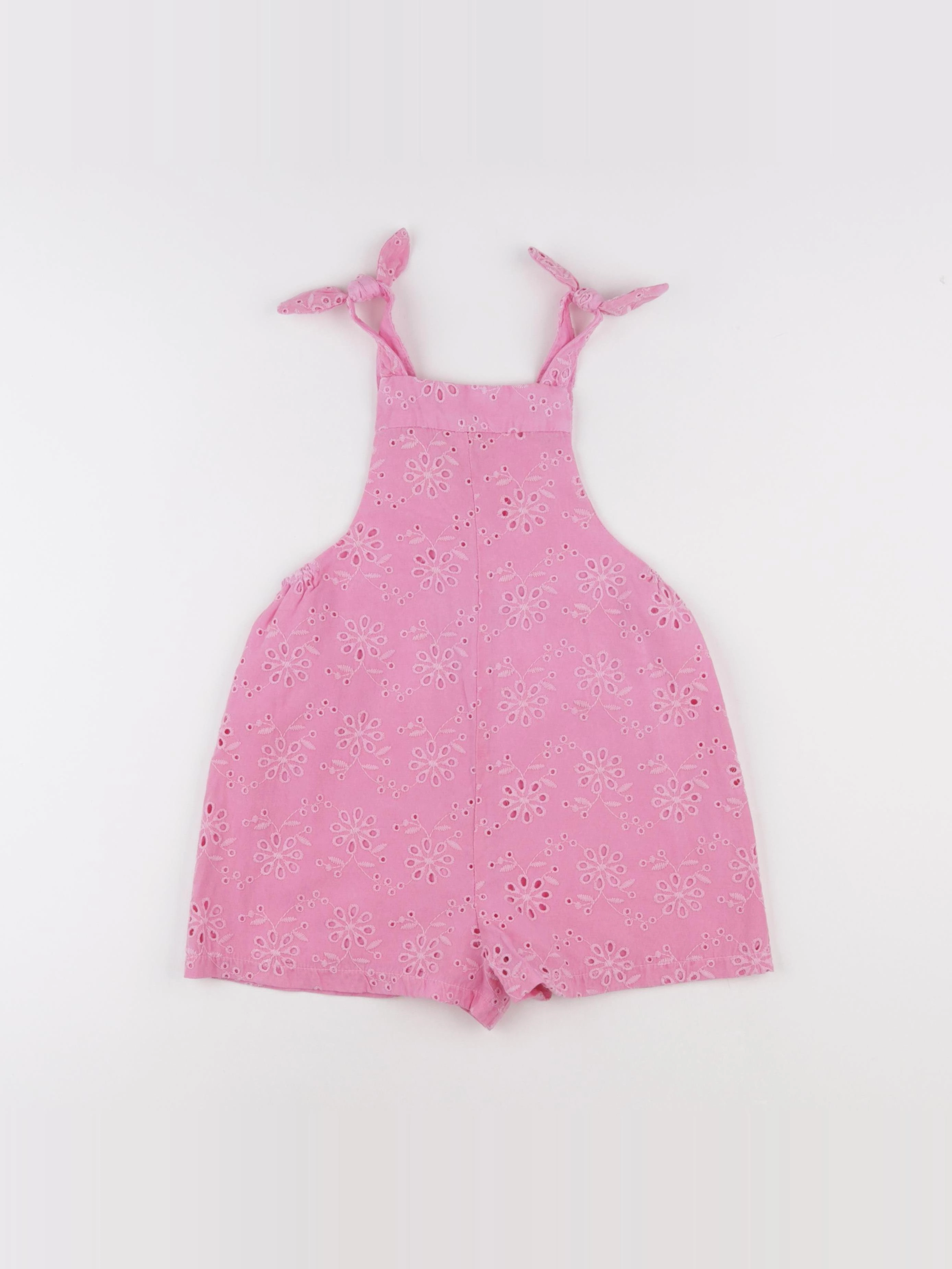 Zara - salopette rose - 5/6 ans