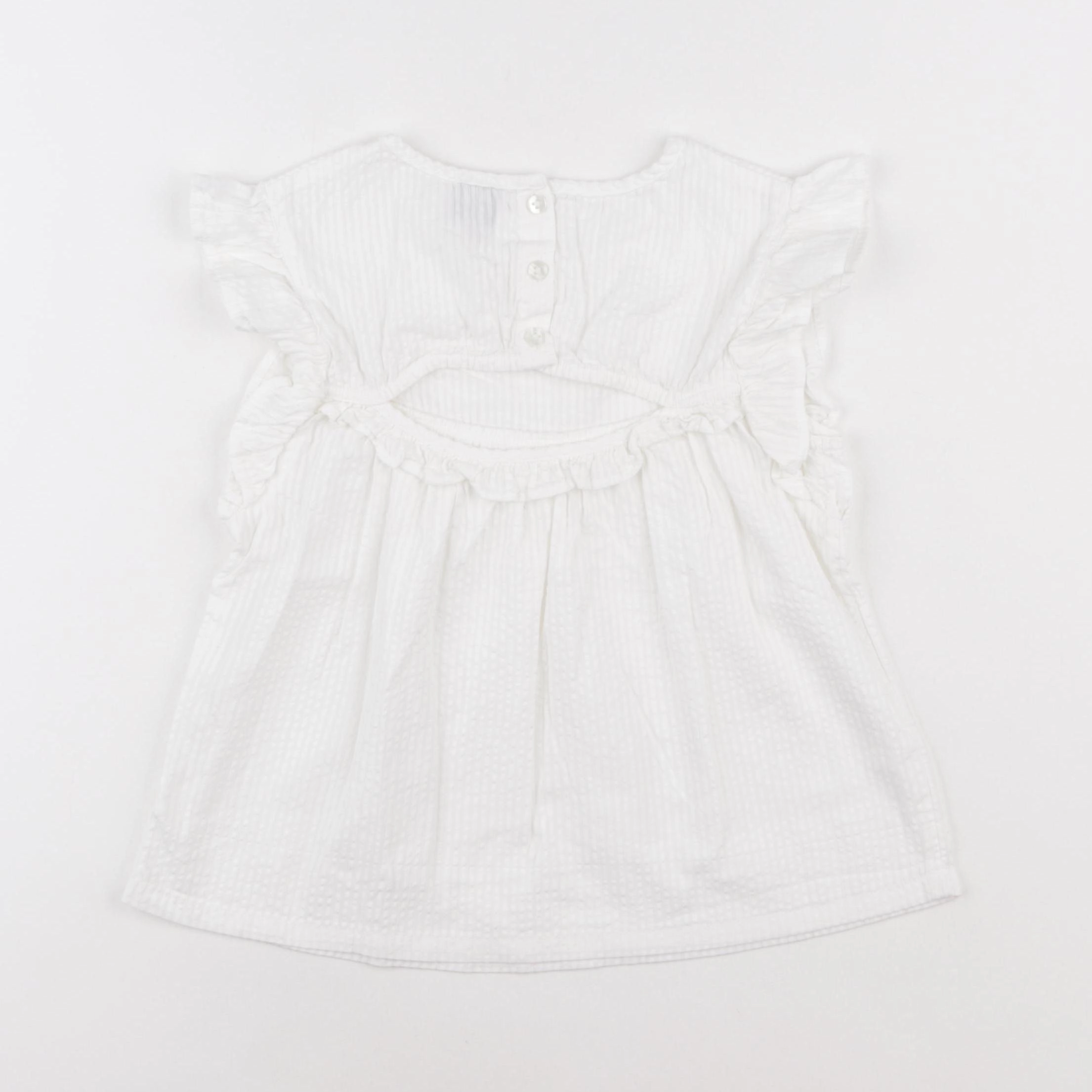 La Redoute - blouse blanc - 6 ans