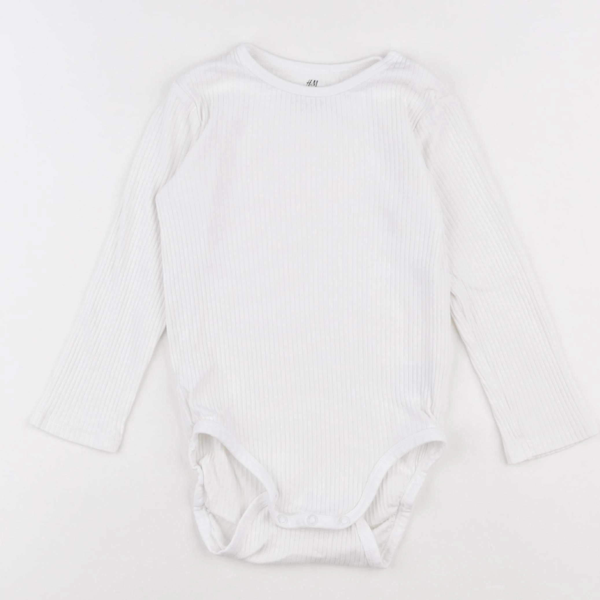 H&M - body blanc - 2/4 ans