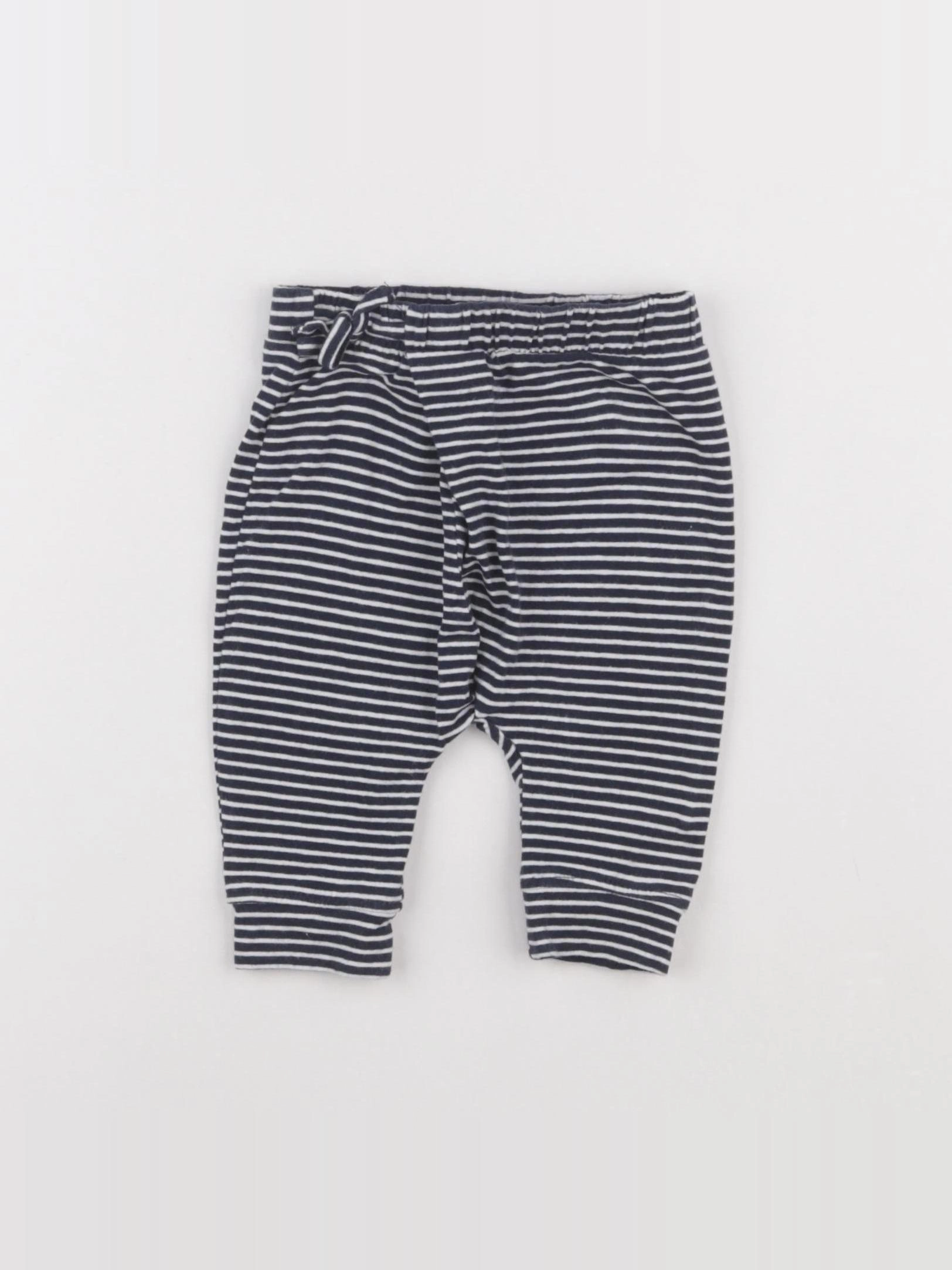 Vertbaudet - legging bleu - 3 mois
