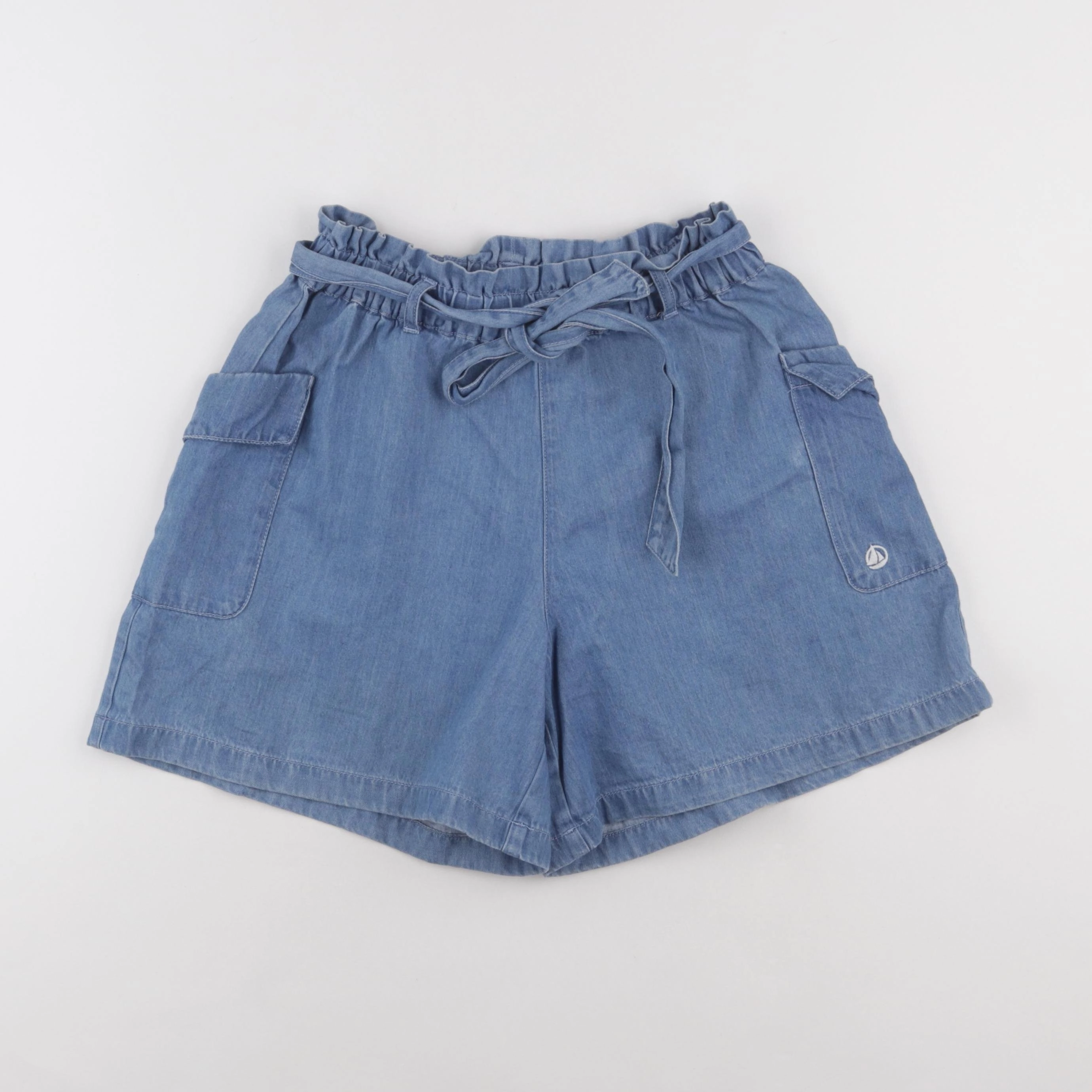 Petit Bateau - short bleu - 12 ans